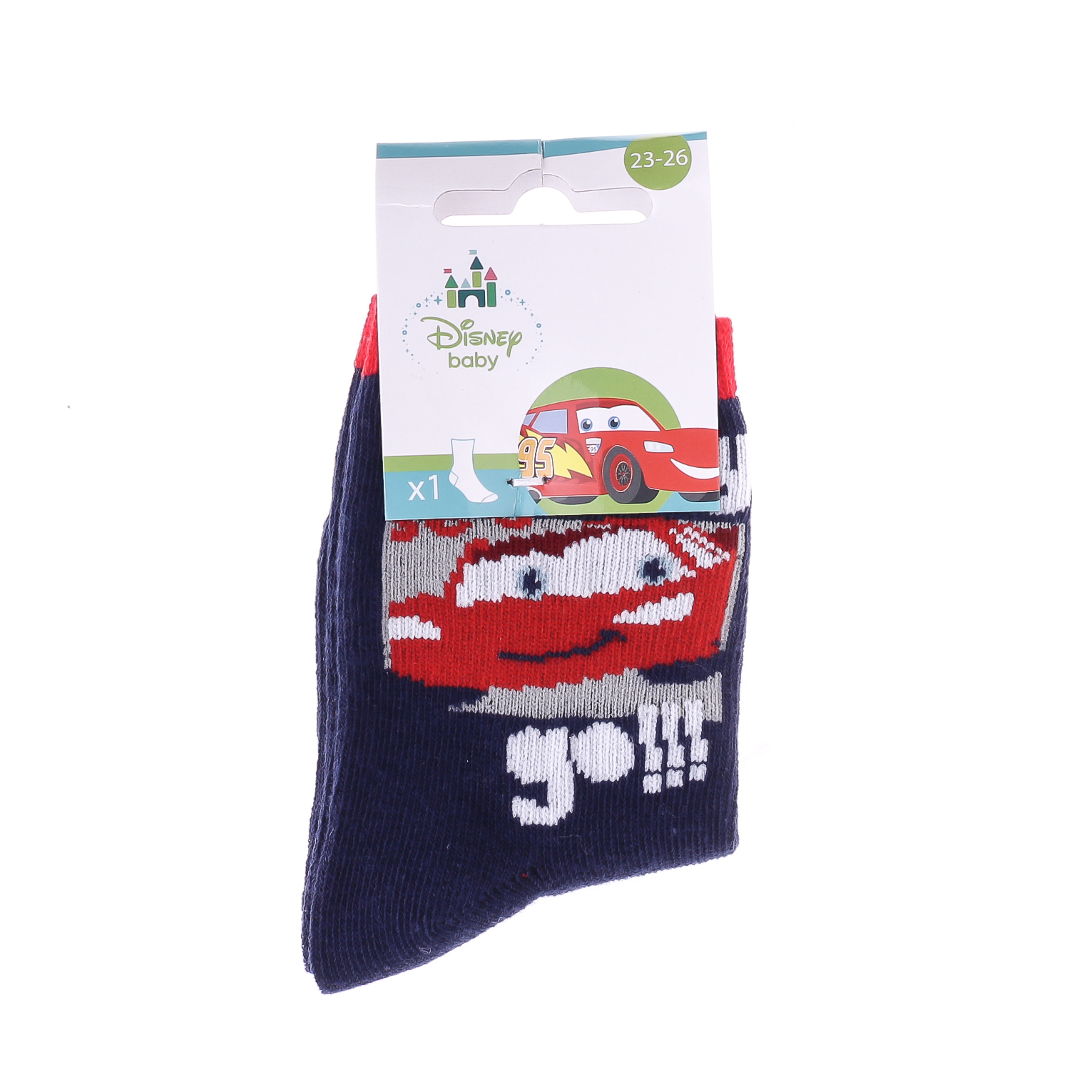 Шкарпетки дитячі Cars Socks 43897548-5 23-26 сині фото2
