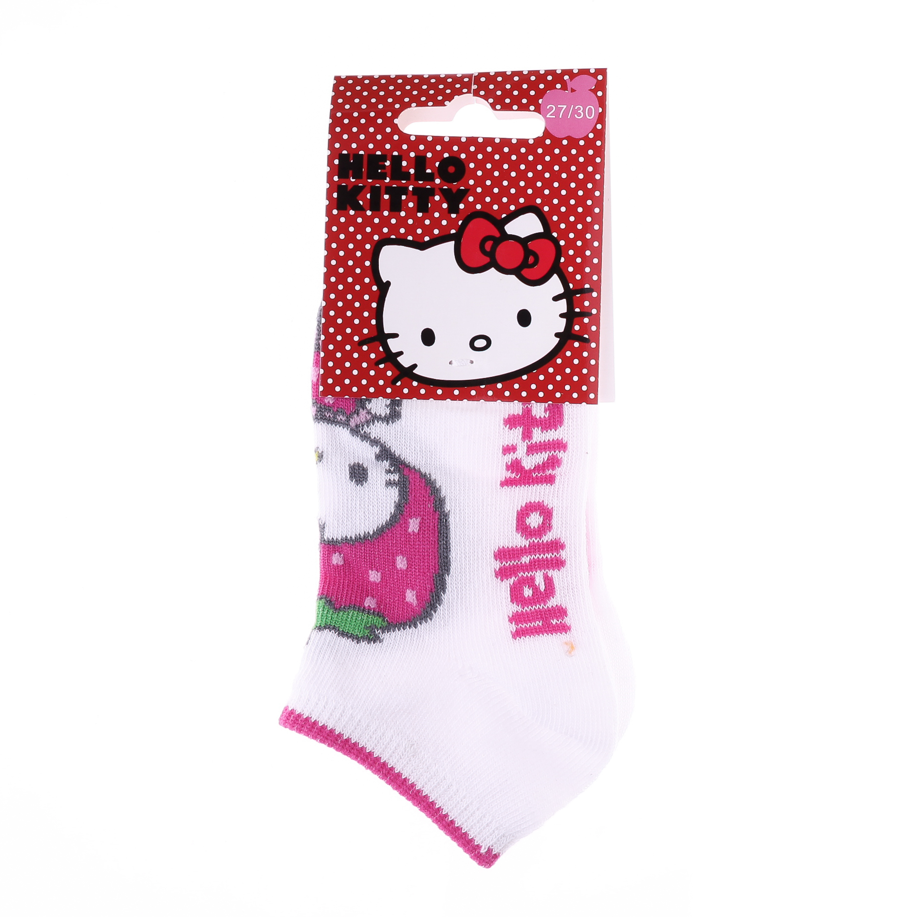 Шкарпетки дитячі Hello Kitty Hk Theme Fraise 83890528-1 31-34 білі фото2