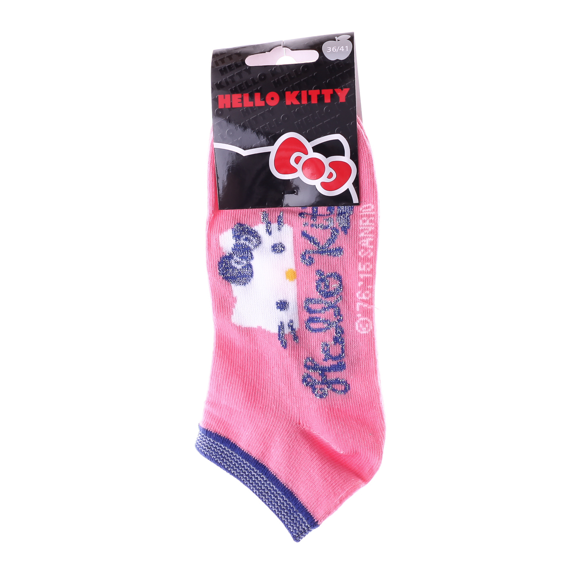 Шкарпетки дитячі Hello Kitty Socks 13890128-7 36-41 коралові фото2