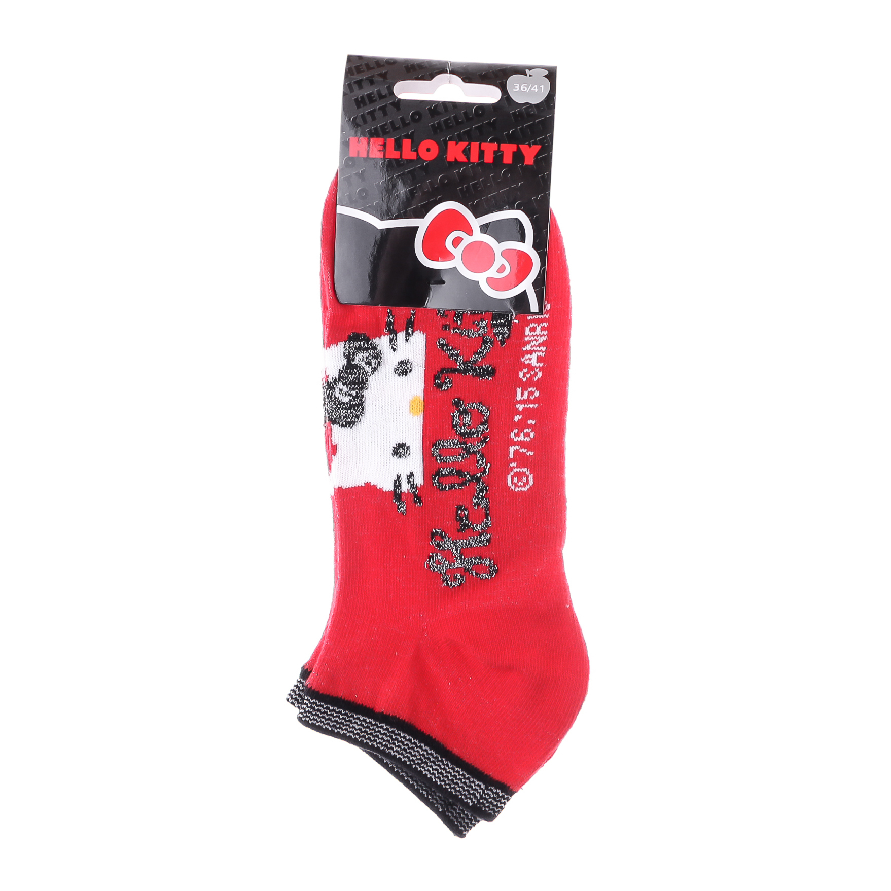 Шкарпетки дитячі Hello Kitty Socks 13890128-8 36-41 червоні фото2