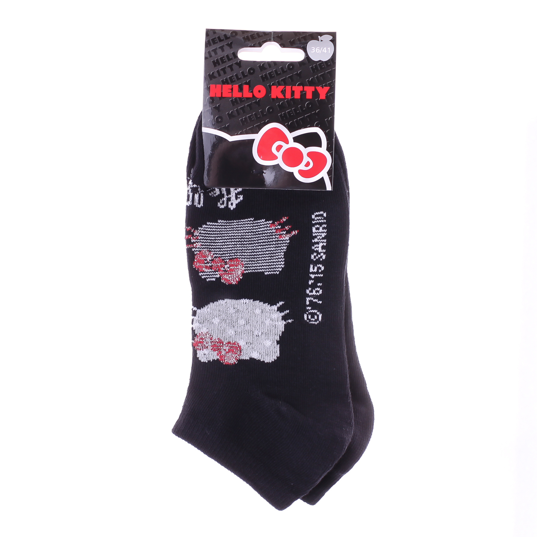 Шкарпетки дитячі Hello Kitty Socks 13890128-6 36-41 чорні фото2