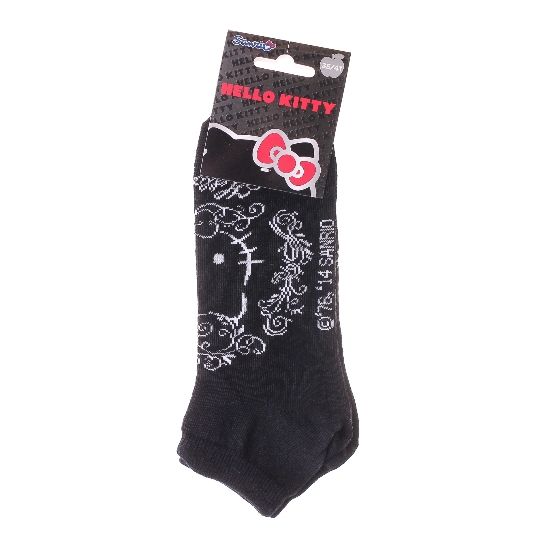 Носки детские Hello Kitty Tete Hk Arabesque 13890712-1 35 - 41 черные фото2