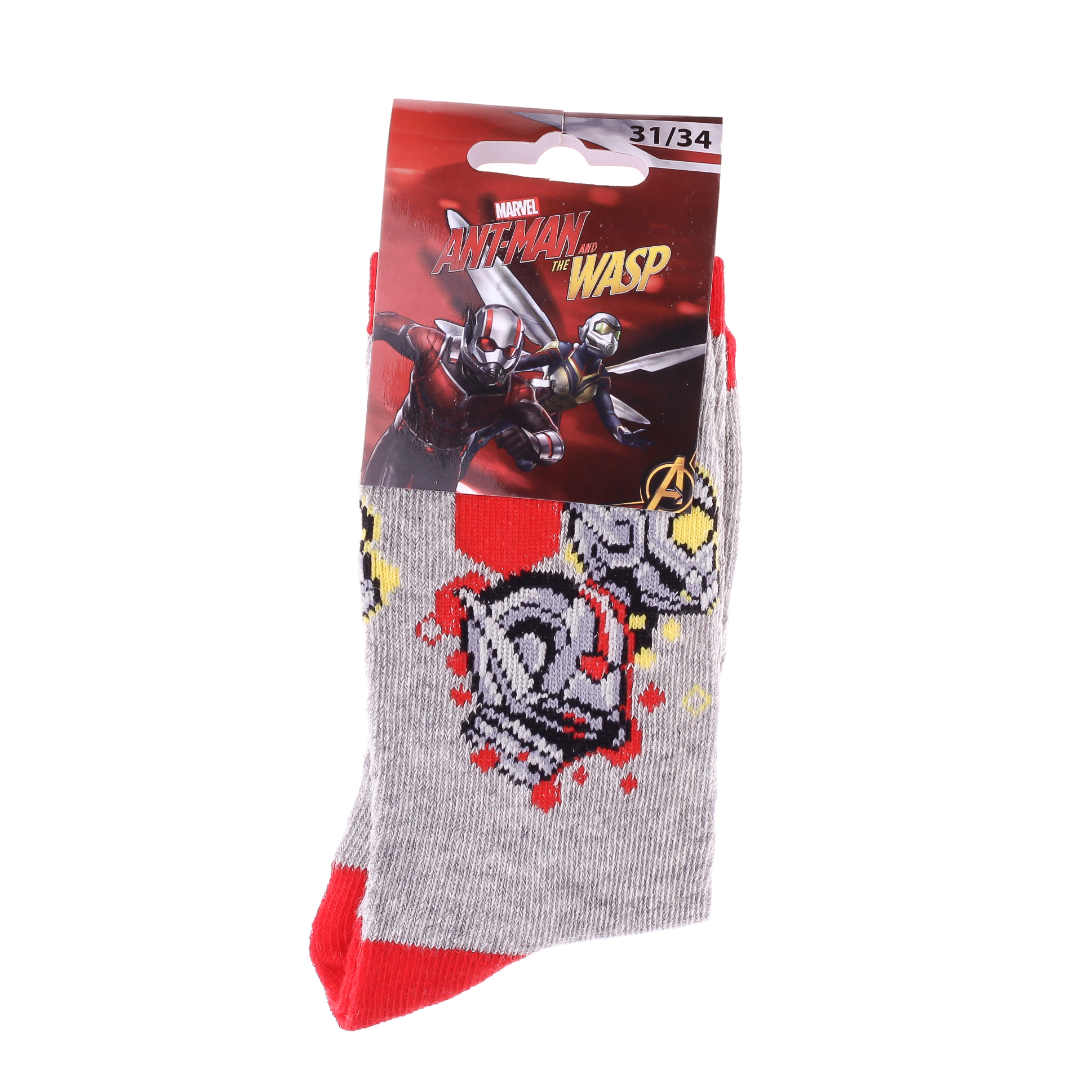 Шкарпетки дитячі Looney Tunes 2 Tetes 83895248-6 35-38 світло-сірі фото2