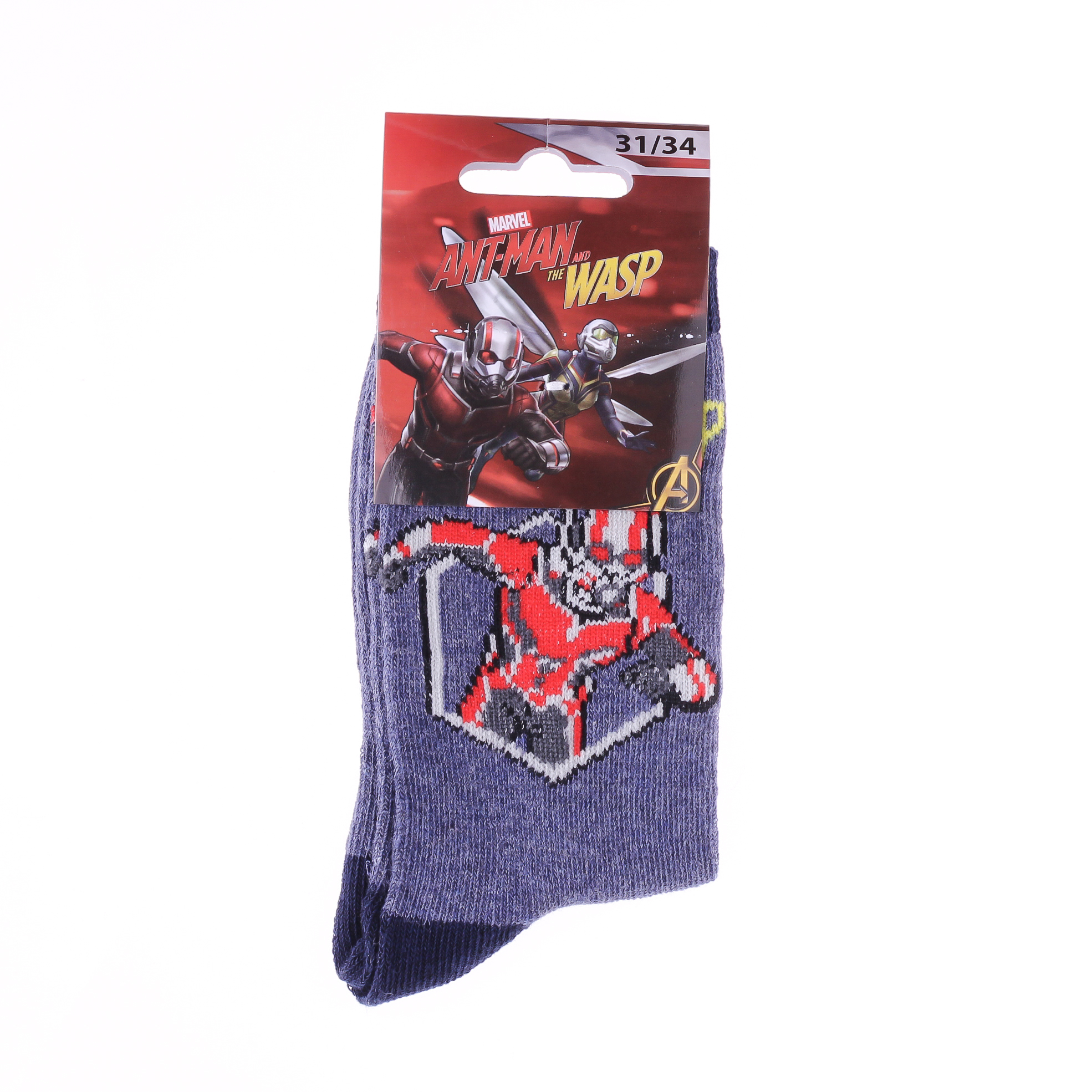Шкарпетки дитячі Marvel Buste Ant-Man 83895248-4 27-30 джинсові фото2