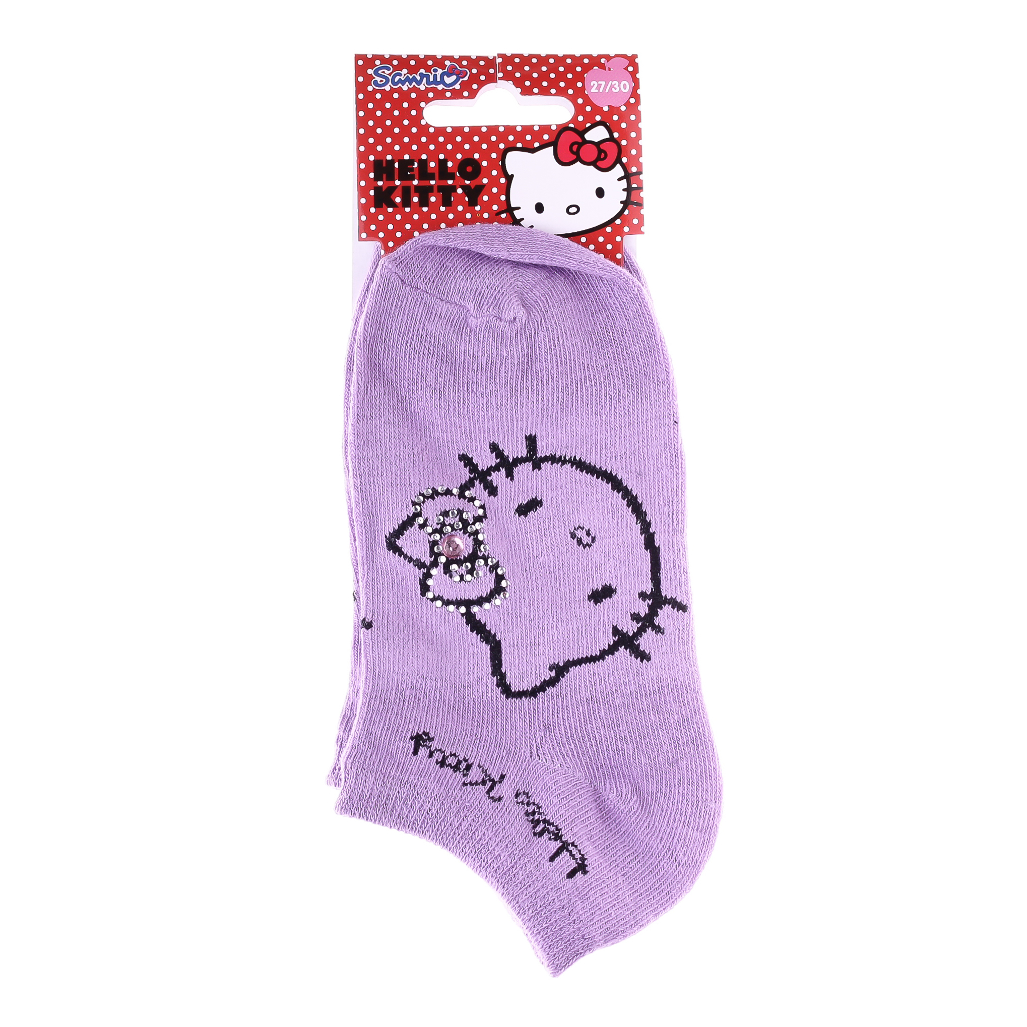 Шкарпетки дитячі Hello Kitty Tete Hk En Strass 83846423-5 31-34 бузкові фото2