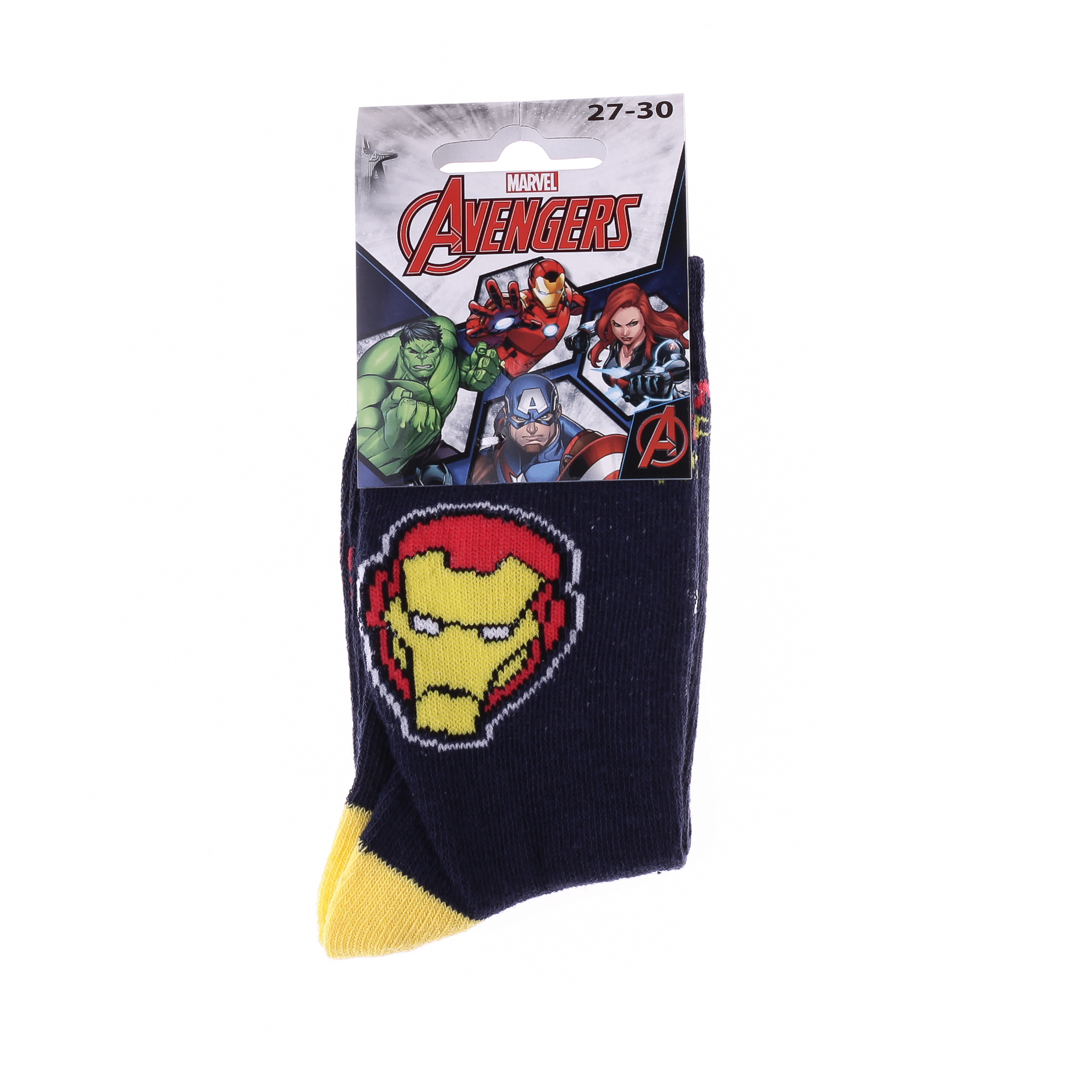 Шкарпетки дитячі Marvel Iron Man 83899320-6 27-30 сині фото2