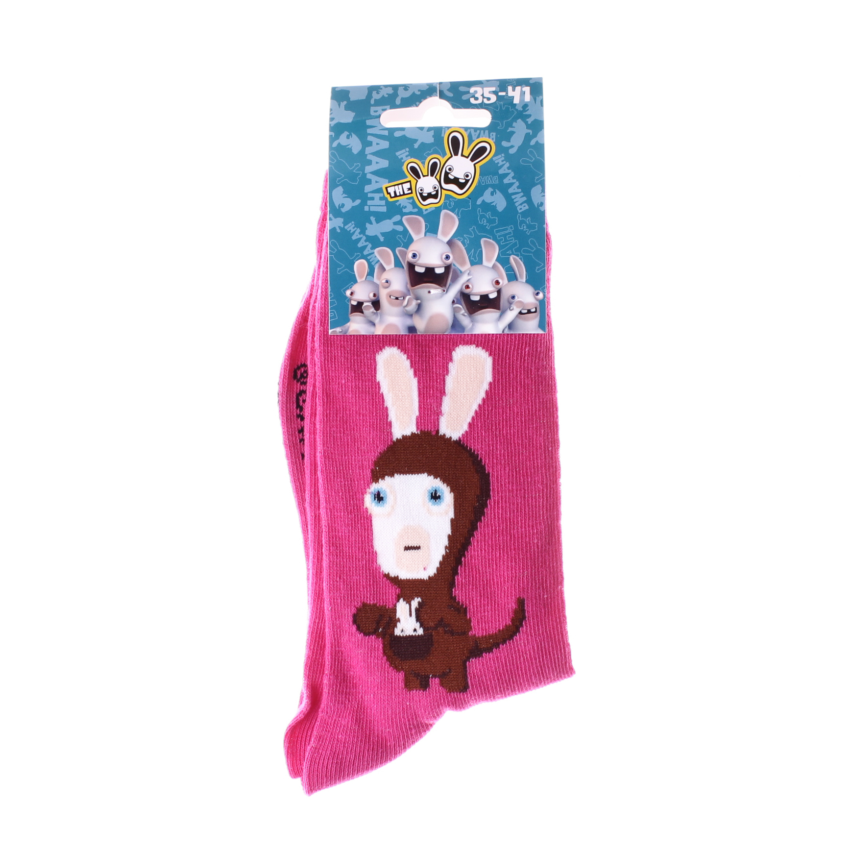 Носки детские Hello Kitty Lapin En Costume Kangourou 13849251-8 35 - 41 пурпурные фото2