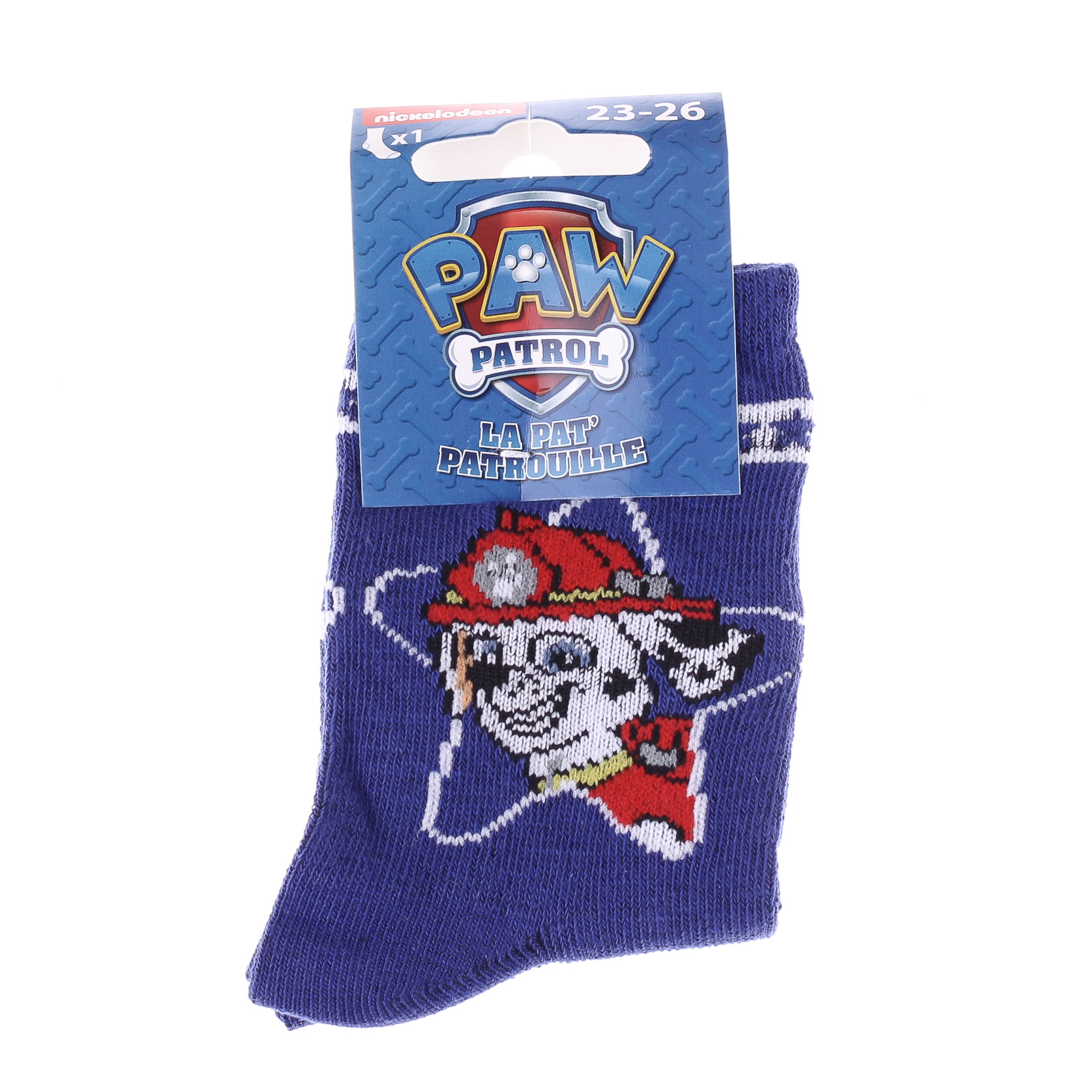 Шкарпетки дитячі Paw Patrol Tete Marcus Dans Etoile 43890847-3 19-22 сині фото2