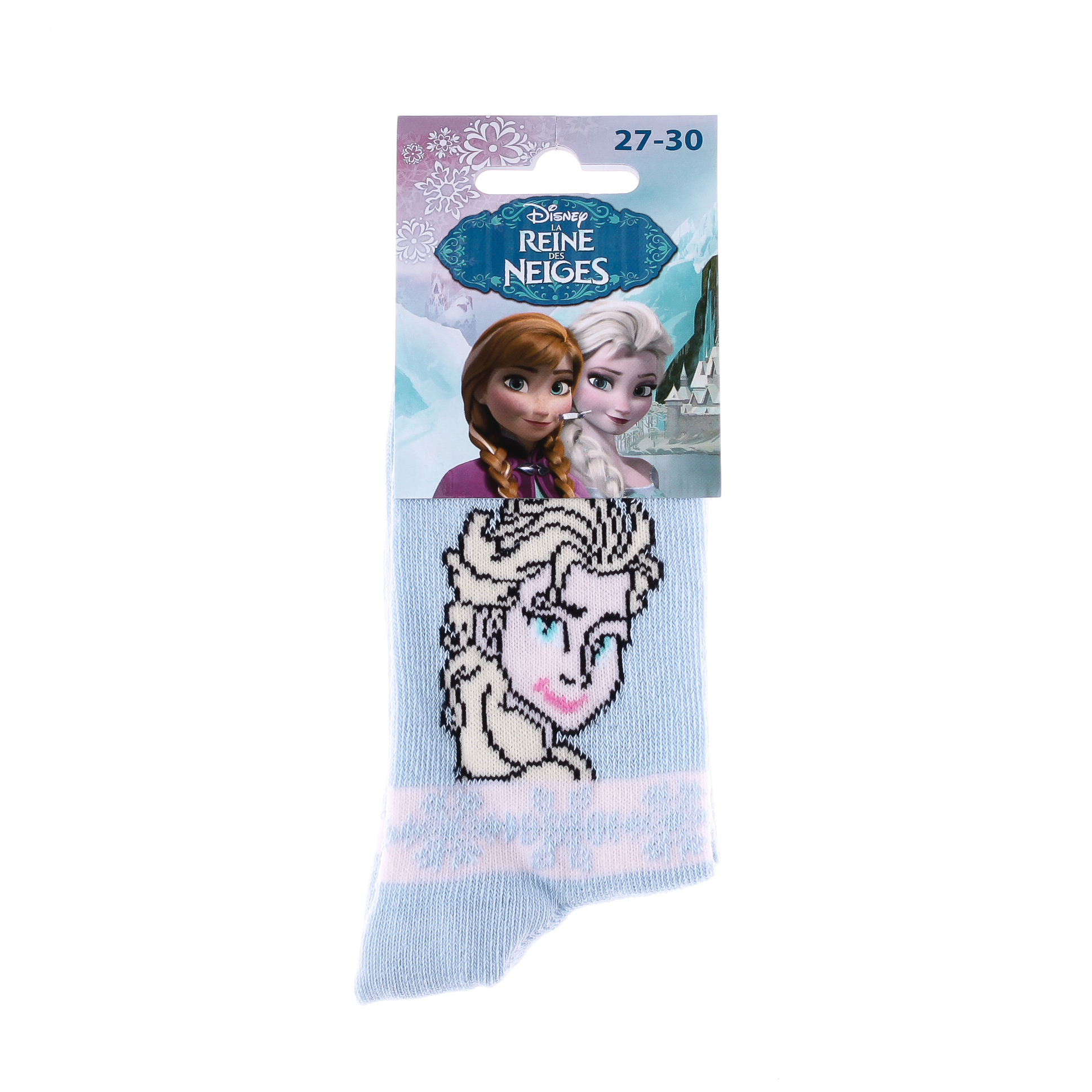 Шкарпетки дитячі Disney Princess Elsa 83841644-4 35-38 світло-блакитні фото2