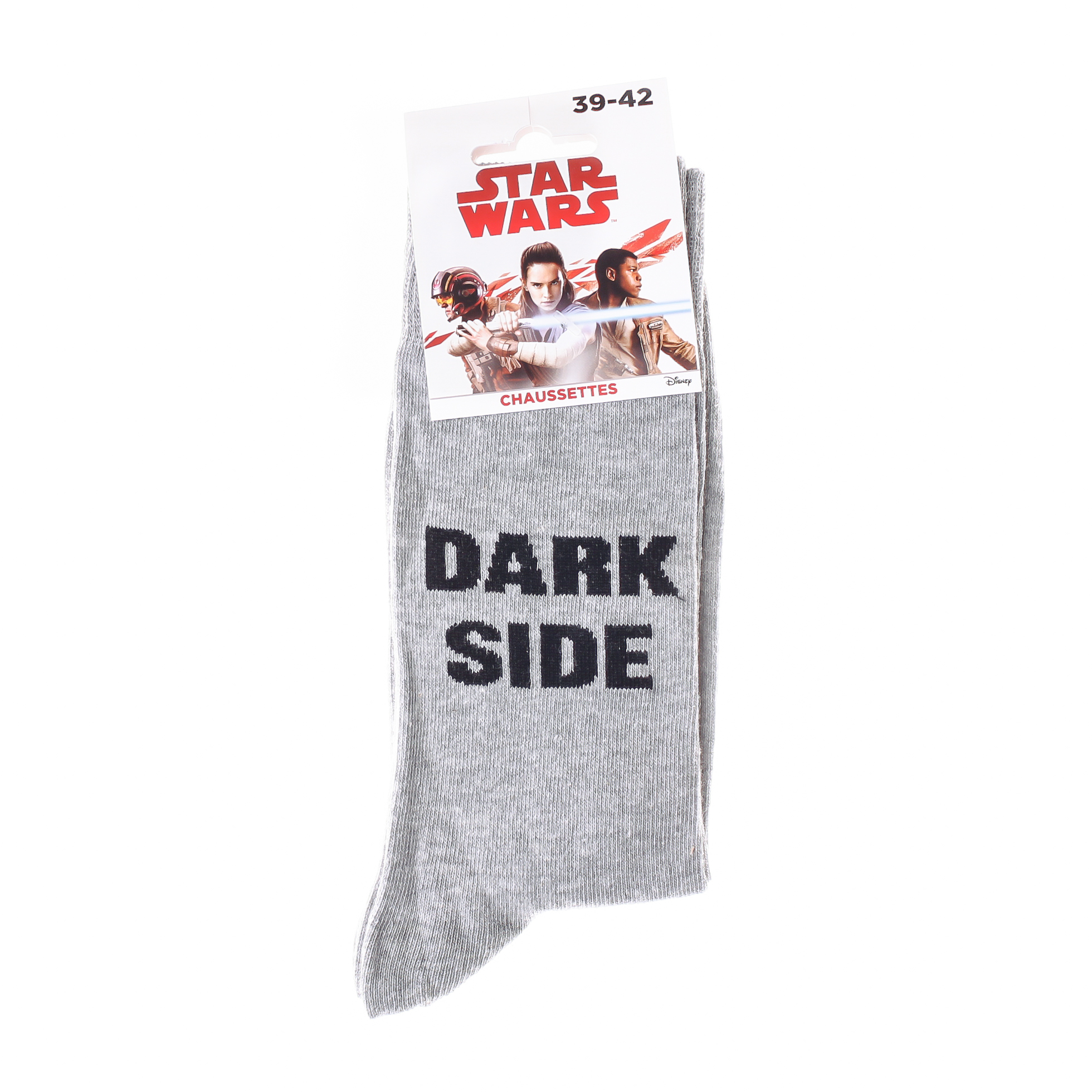 Шкарпетки дитячі Star Wars Dark Side 93154262-2 43-46 світло-сірі фото2
