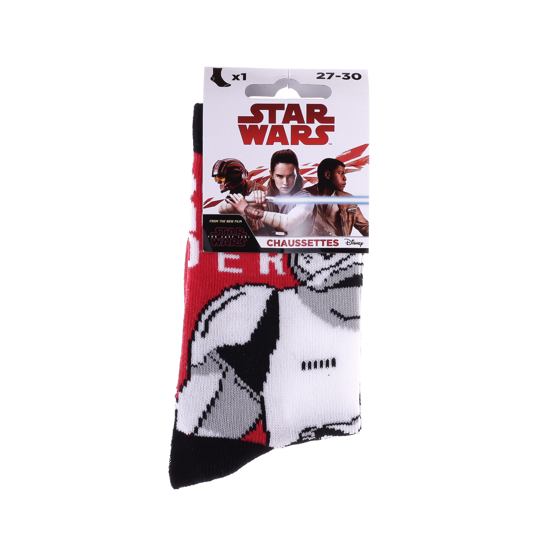 Шкарпетки дитячі Star Wars Stormtrooper 83892148-5 31-34 червоні фото2