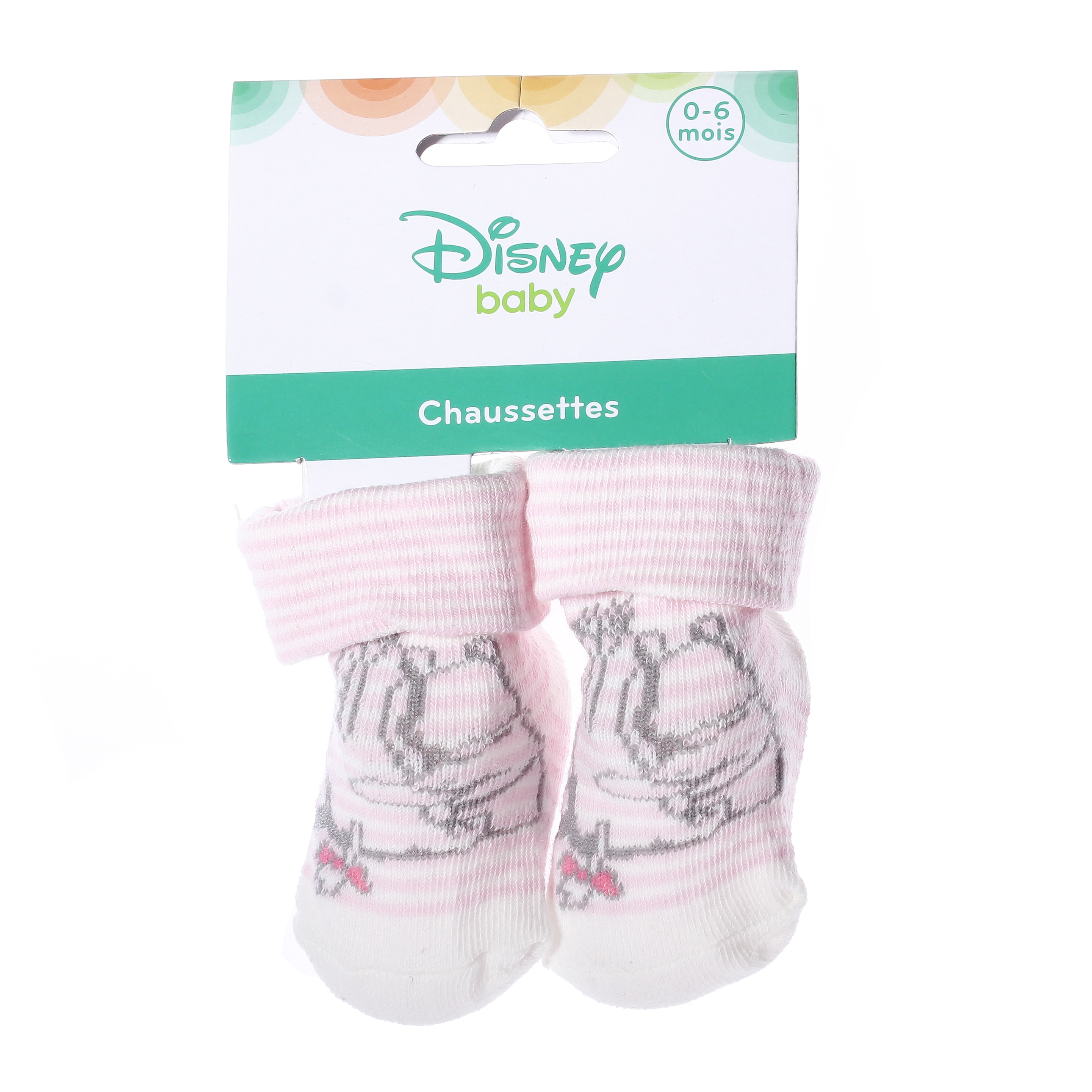 Шкарпетки дитячі Disney Mickey Fille Ao Tete 43890964-2 6 -12 рожеві фото2