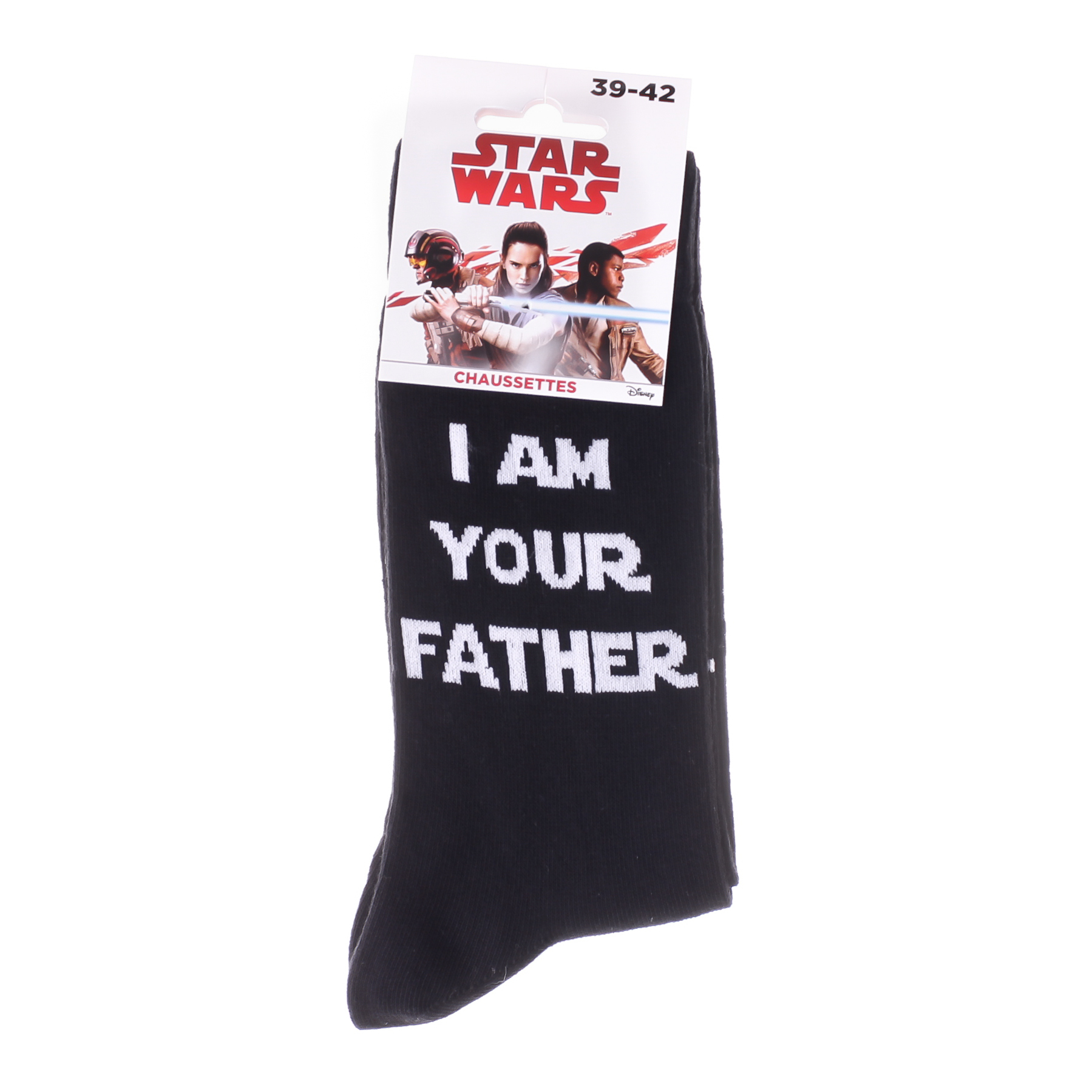 Шкарпетки дитячі Star Wars I Am Your Father 93154262-1 39-42 чорні фото2