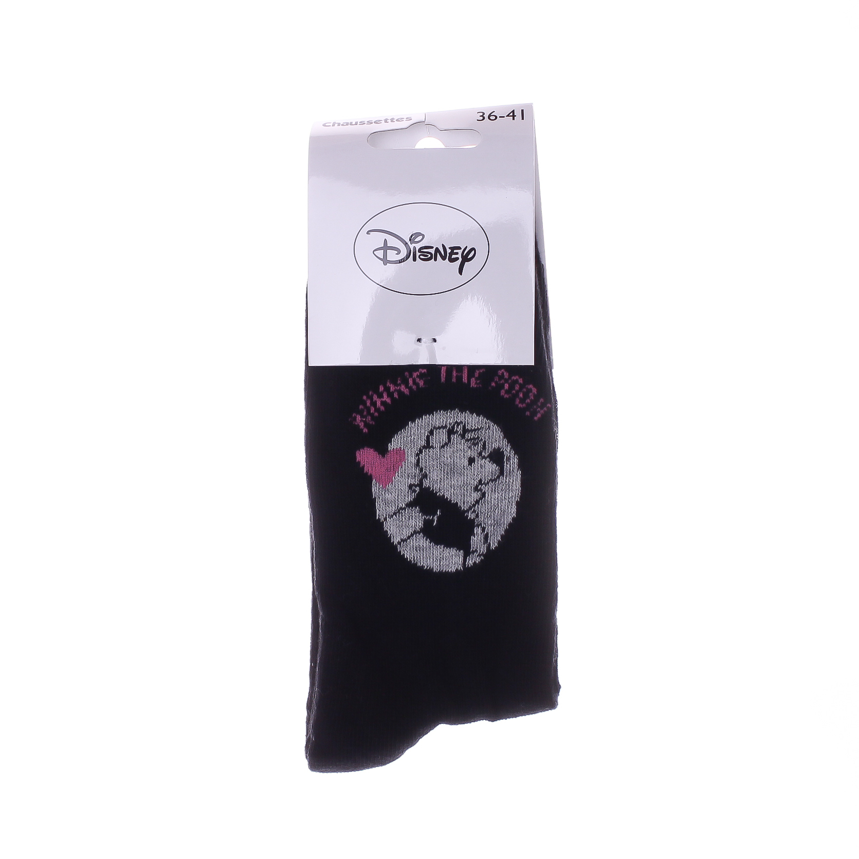 Шкарпетки дитячі Winnie Disney Winnie 13896420-1 36-41 чорні/сірі фото2
