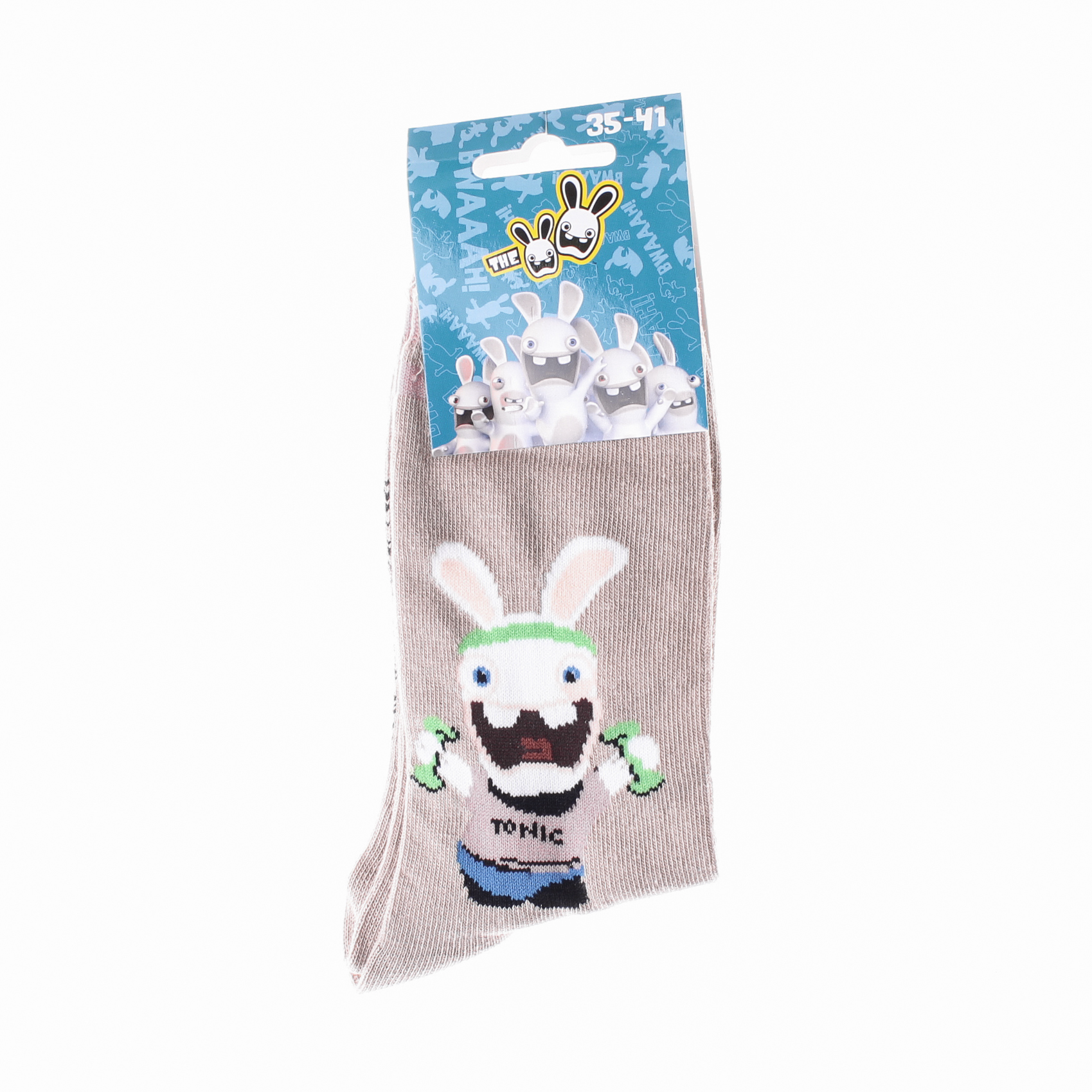 Носки детские Lapins Cretins Lapin Fait Des Altere 13849251-1 35 - 41 бежевые фото2