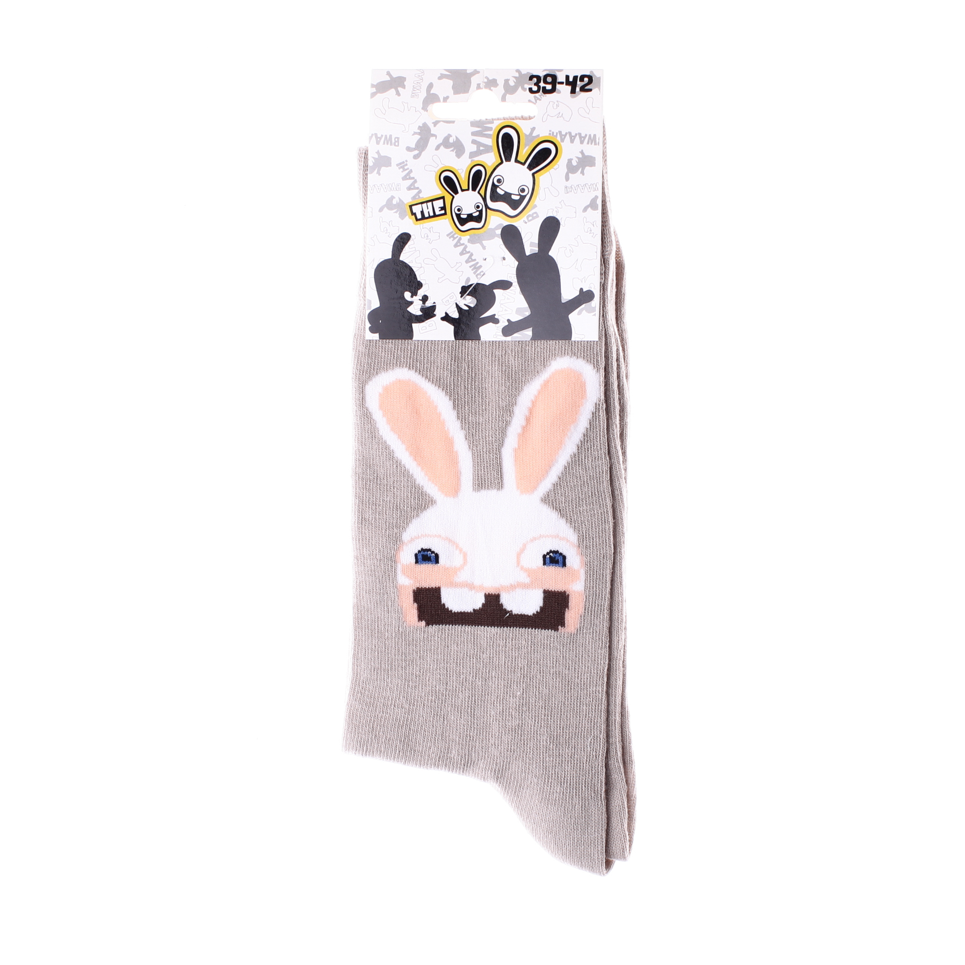 Шкарпетки дитячі Lapins Cretins Tete Lapin 93153261-6 39-42 бежеві фото2