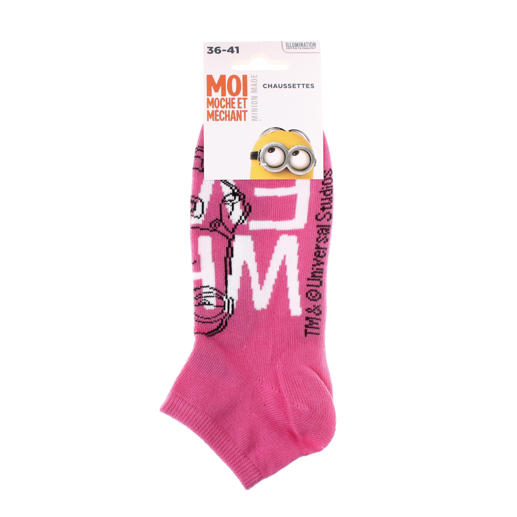 Шкарпетки дитячі Minions What Ever 13894812-1 36-41 рожеві фото2