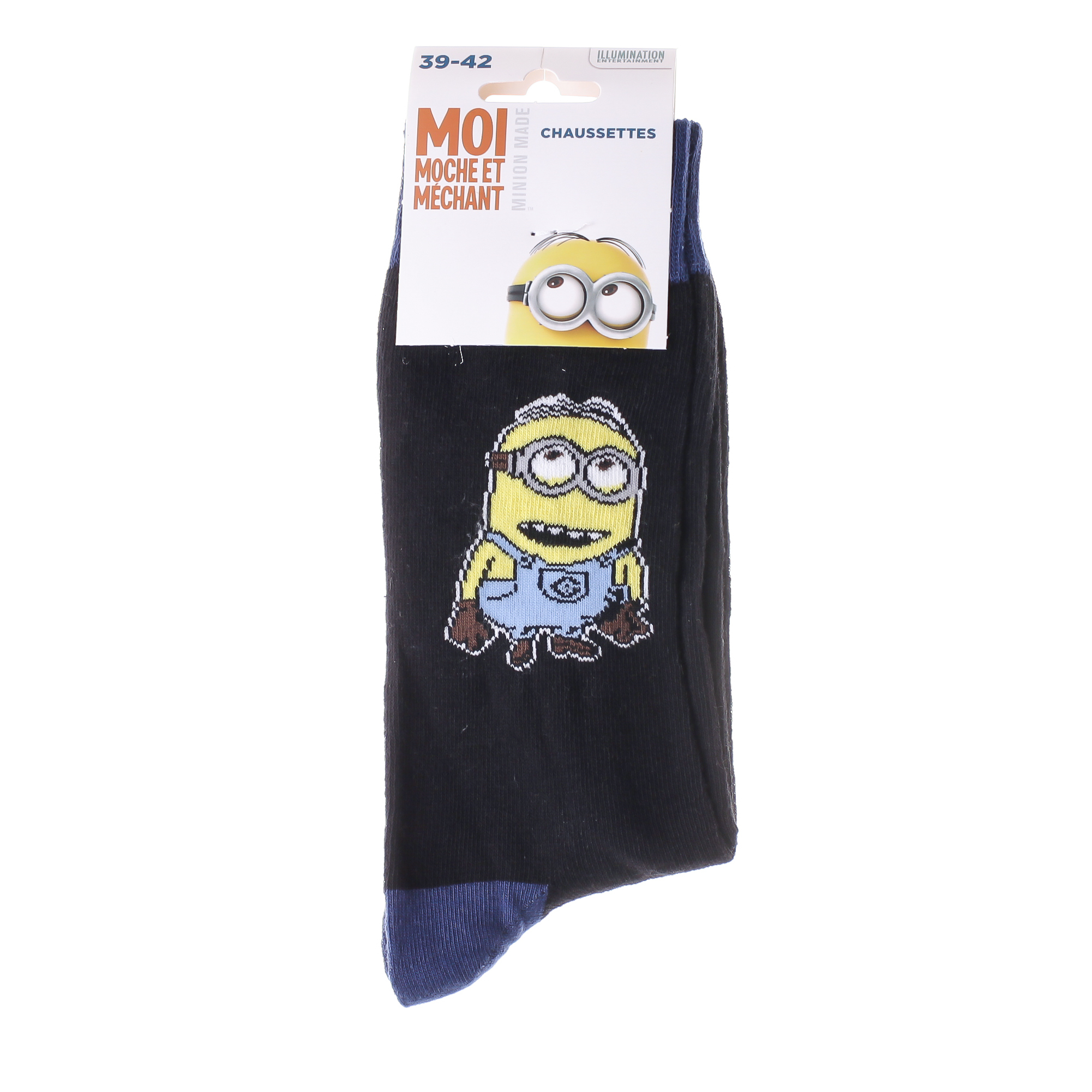 Шкарпетки дитячі Minions Socks 93153667-2 43-46 чорні фото2
