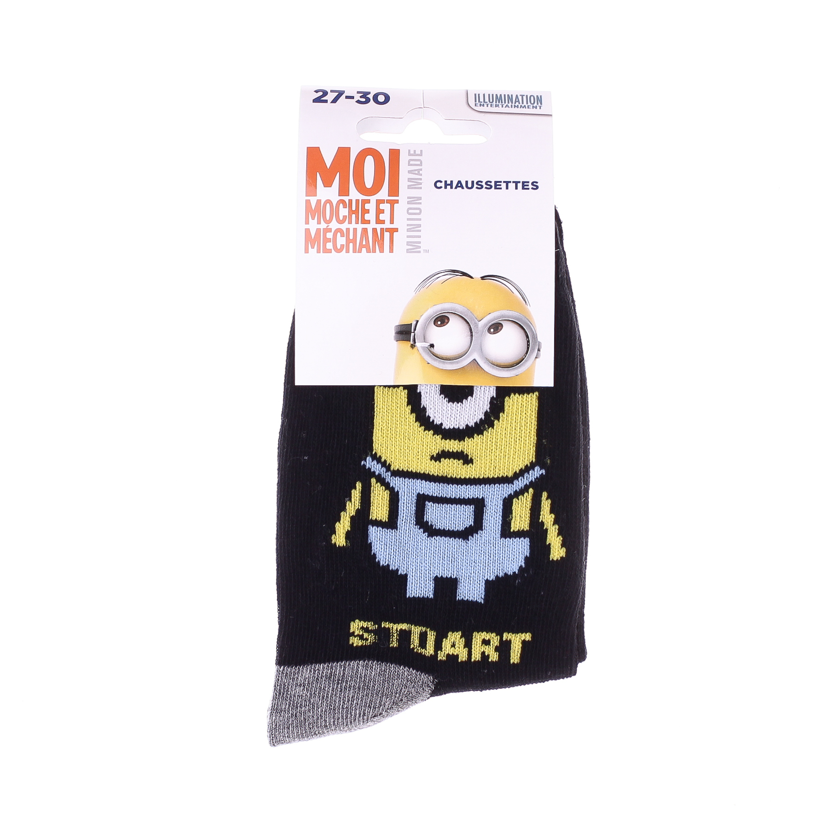 Шкарпетки дитячі Minions Stuart 35124-1 31-34 рожеві фото2