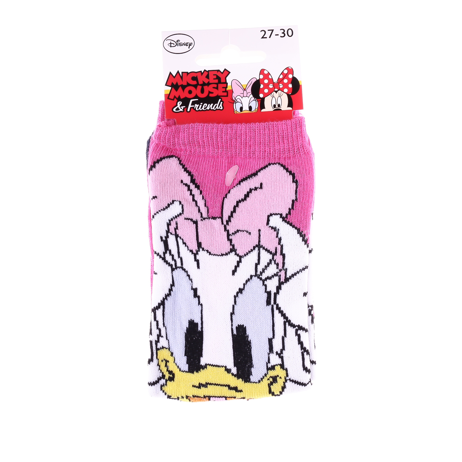 Шкарпетки дитячі Disney Minnie Daisy Mains Serrees 83153531-4 27-30 темно-рожеві фото2