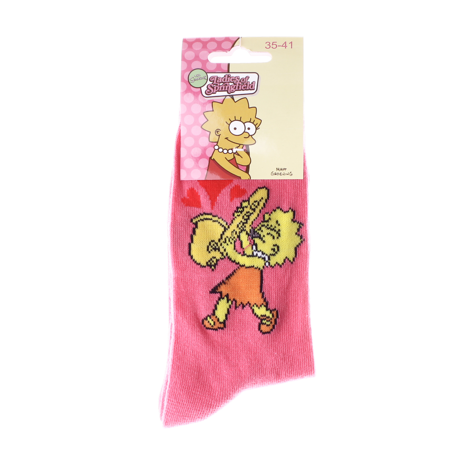 Шкарпетки дитячі Simpson Lisa Et Saxo 13057681-1 35 - 41 рожеві фото2