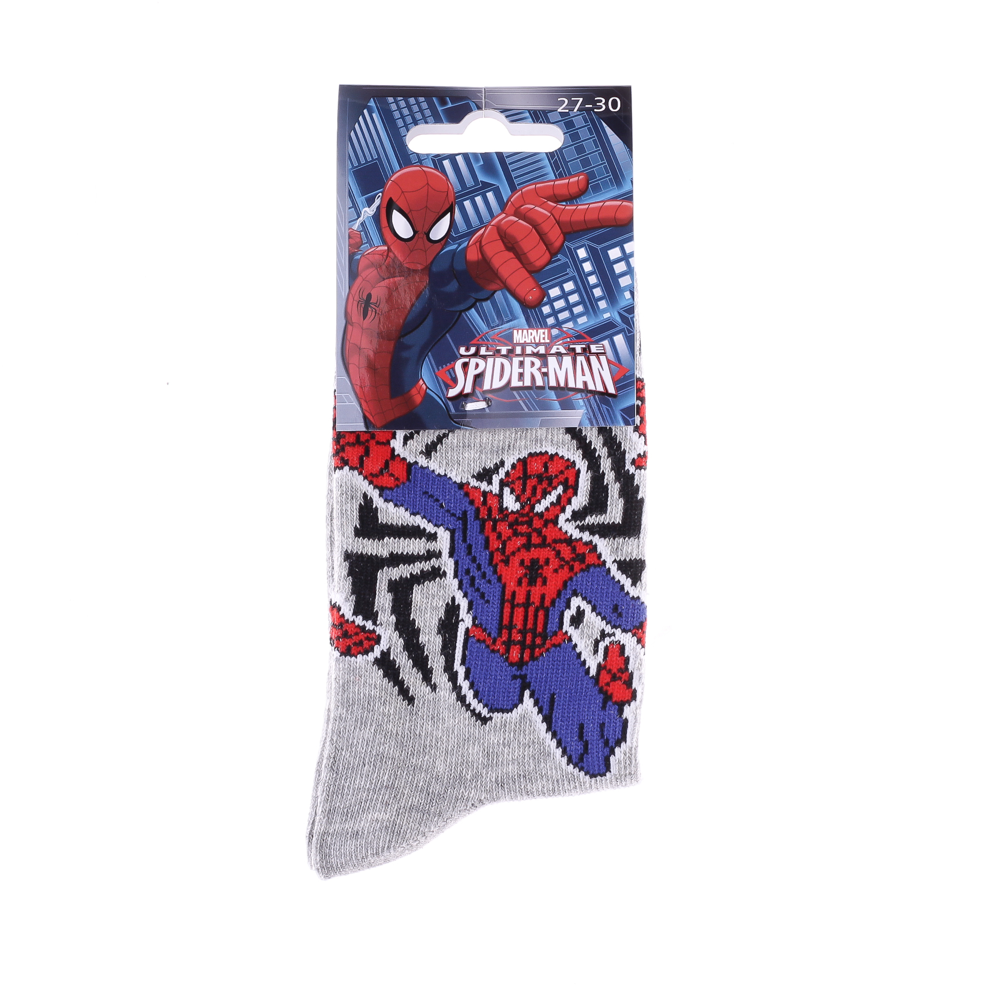 Шкарпетки дитячі Spider Man Spiderman Dans Cercle 83899920-5 31-34 чорні фото2