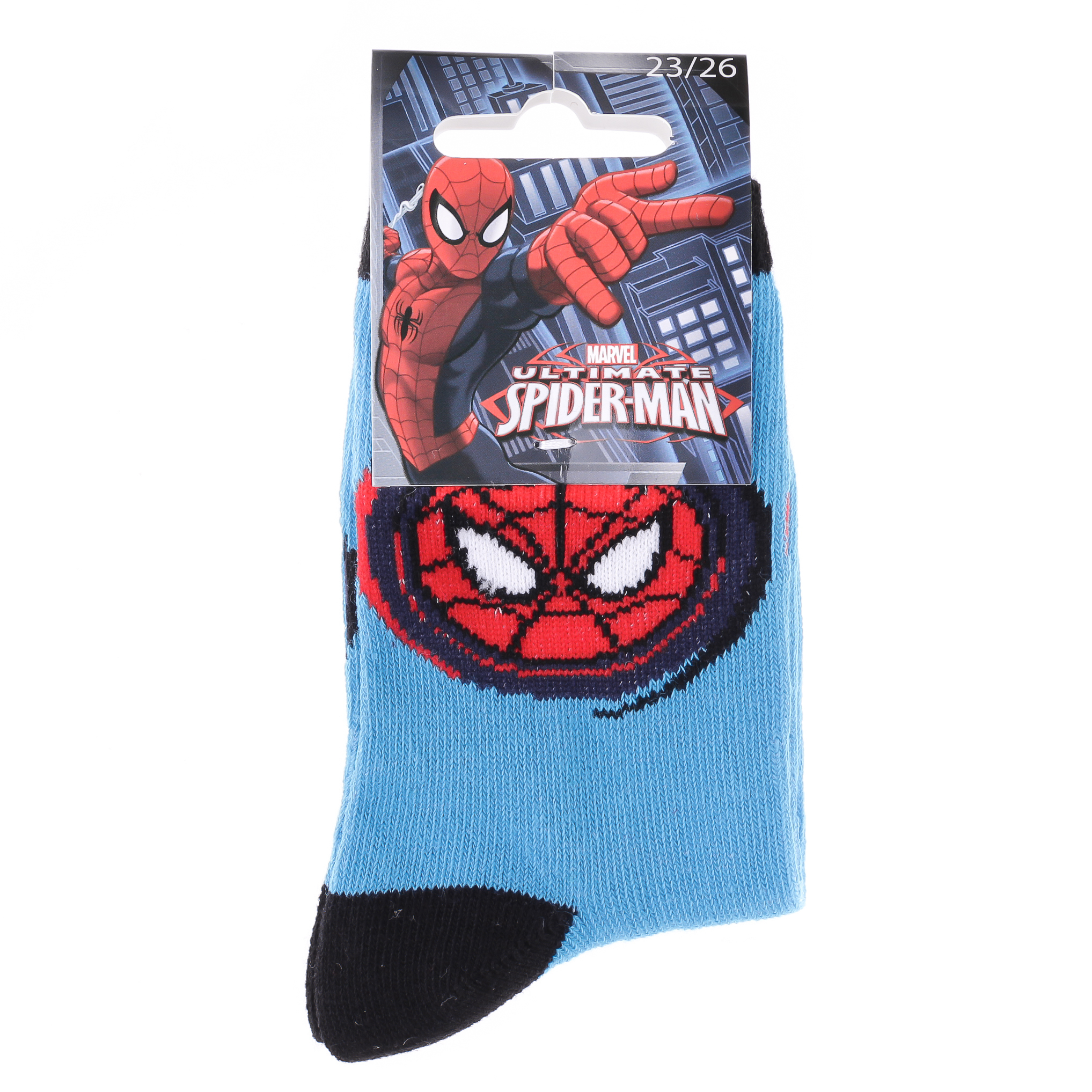Шкарпетки дитячі Spider Man Tete Spiderman 43890147-7 19-22 блакитні фото2