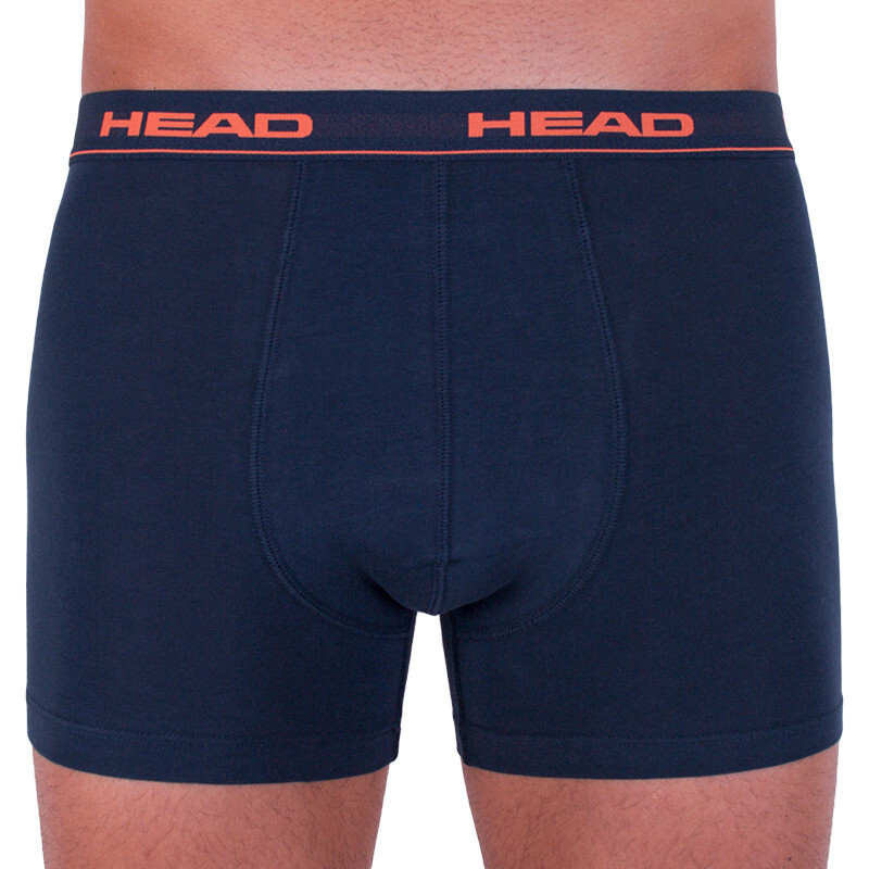 Набор трусов-боксеров мужских Head Basic Boxer 2P 841001001-493 S 2 шт темно-синие фото 