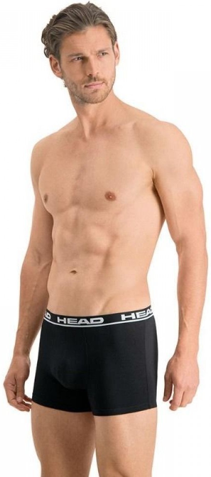 Набор трусов-боксеров мужских Head Basic Boxer 2P 701202741-005 S 2 шт черные фото5