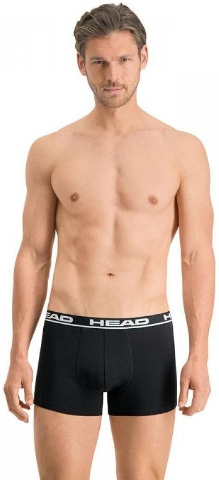 Набор трусов-боксеров мужских Head Basic Boxer 2P 701202741-005 S 2 шт черные фото3