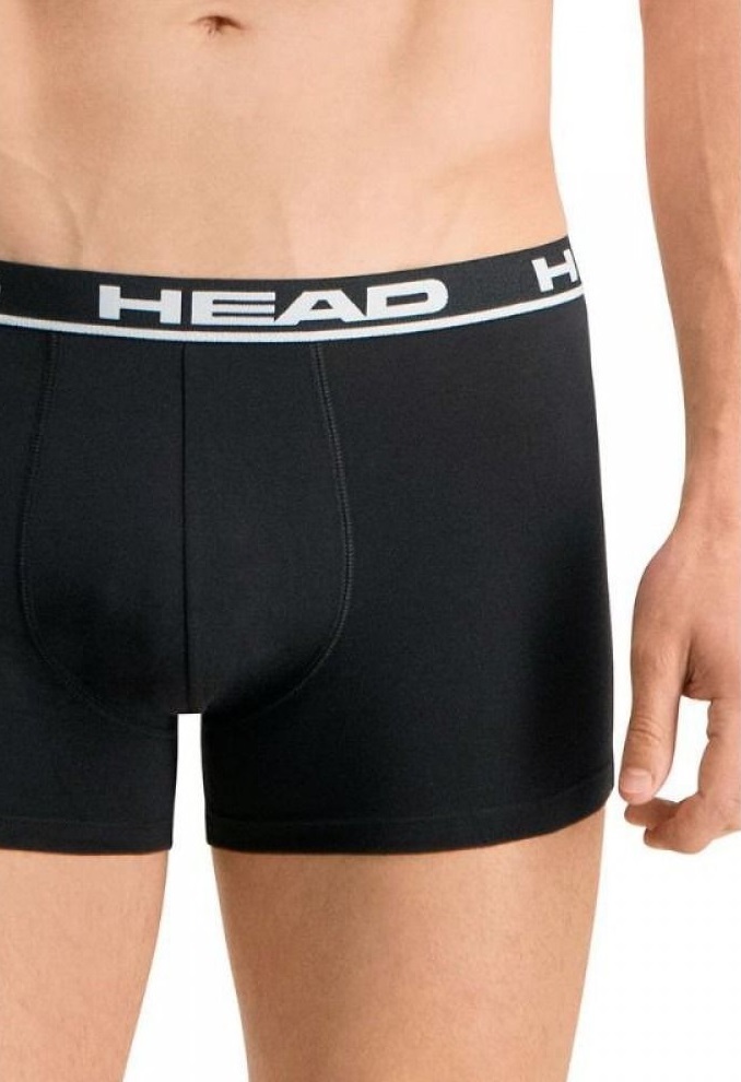 Набор трусов-боксеров мужских Head Basic Boxer 2P 701202741-005 S 2 шт черные фото6