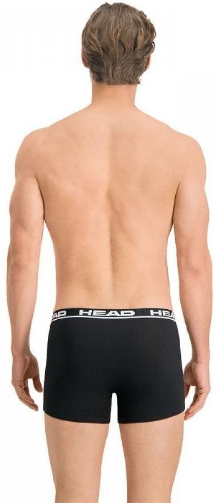 Набор трусов-боксеров мужских Head Basic Boxer 2P 701202741-005 XXL 2 шт черные фото4