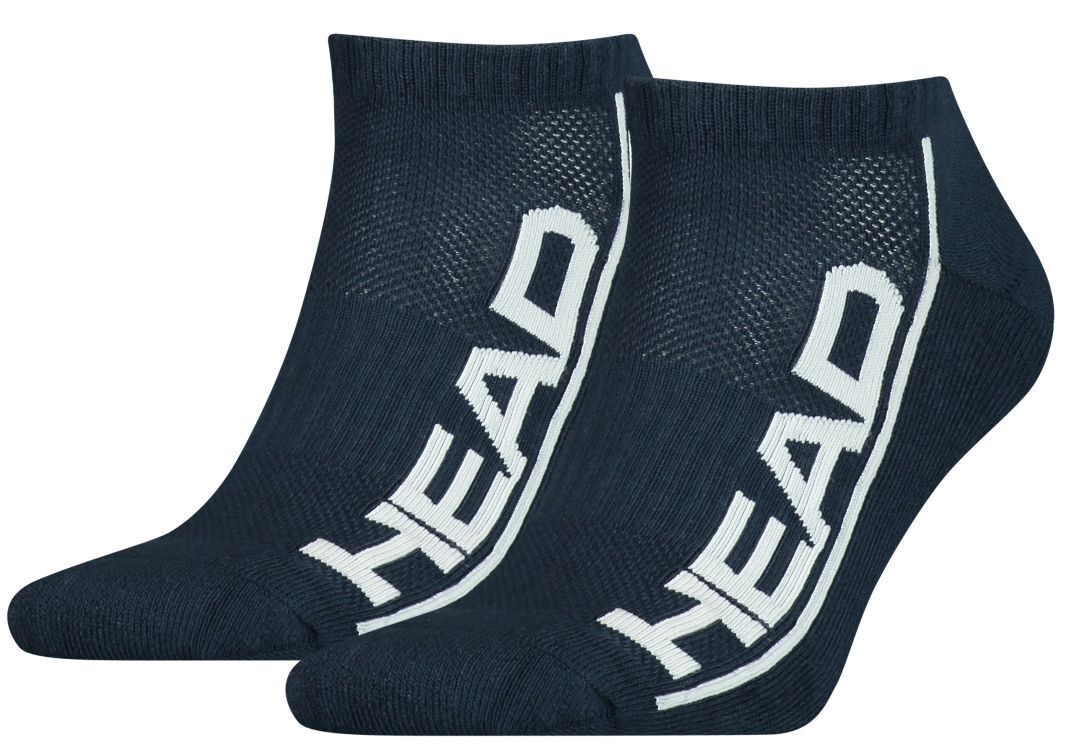 Набор носков Head Performance Sneaker 2P 791018001-007 35-38 2 шт темно-синие фото2