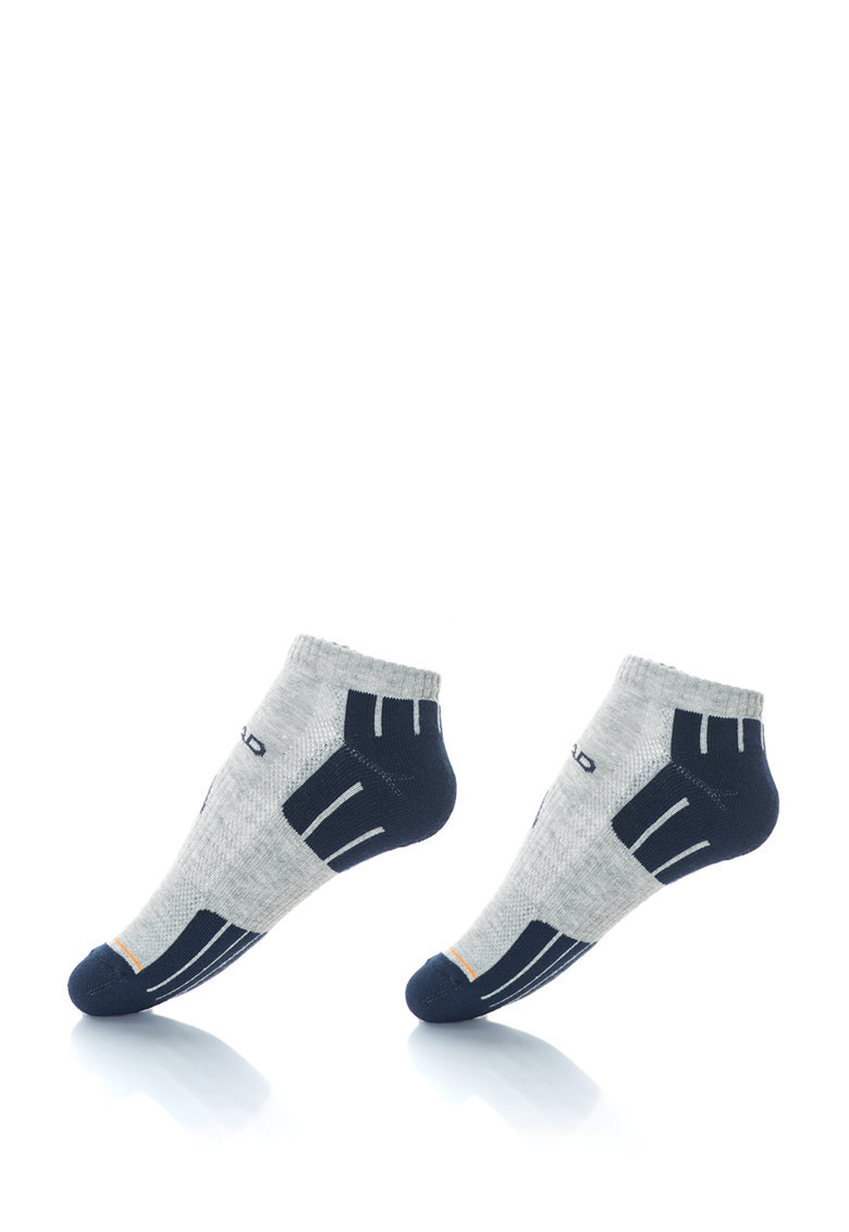 Набор носков Head Performance Sneaker 2P 741017001-650 35-38 2 шт серые/синие фото2