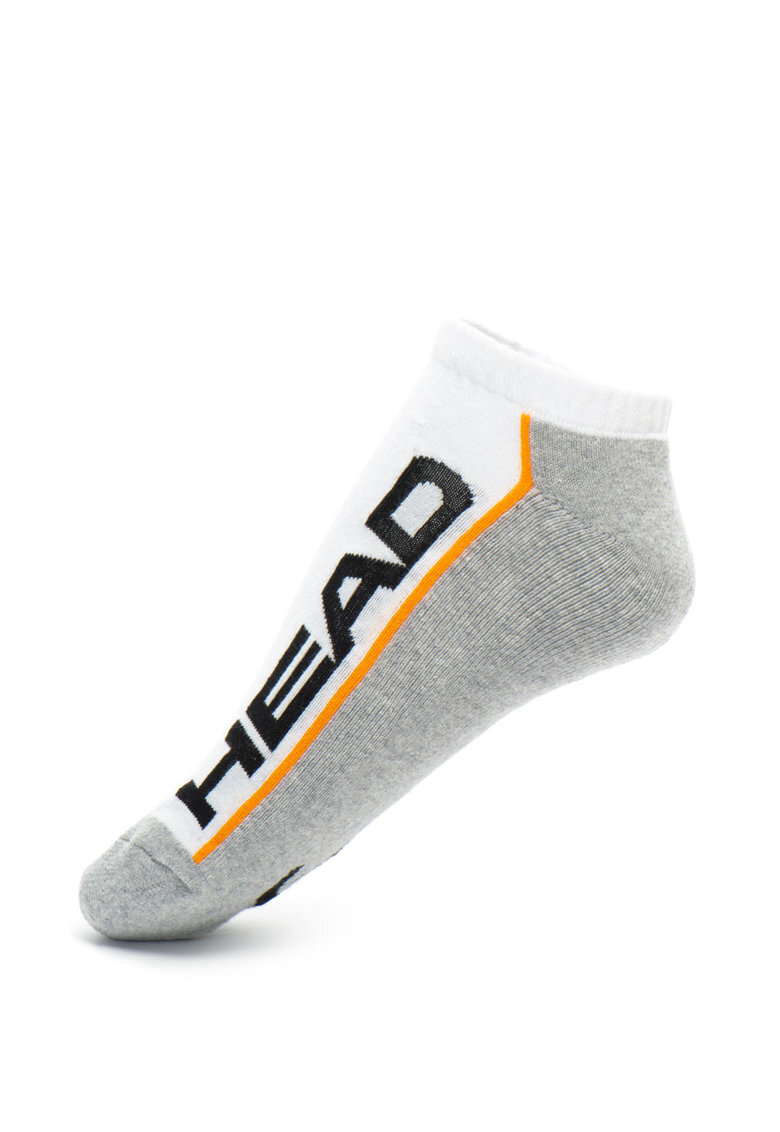 Набор носков Head Stripe Quarter 2P 781008001-062 35-38 2 шт белые/серые фото2