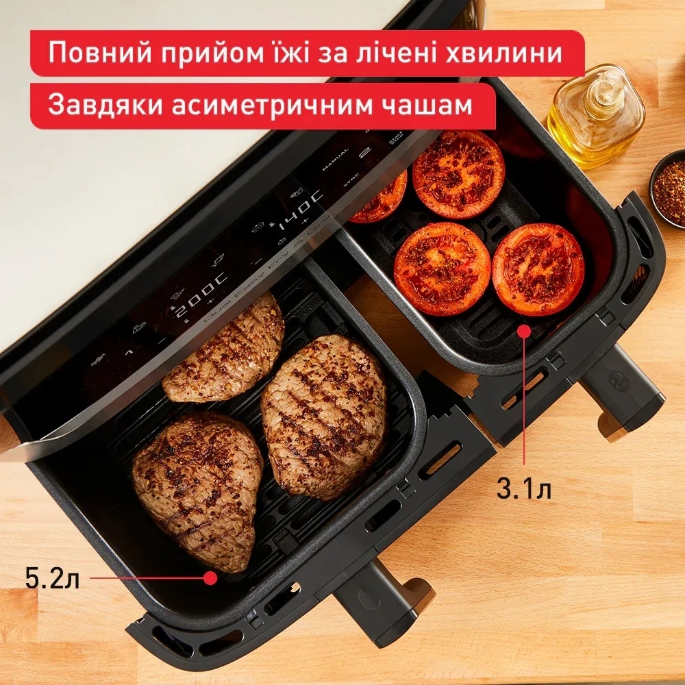 Мультипіч Tefal Dual Easy Fry & Grill Air Fryer EY905D10_SALEфото4