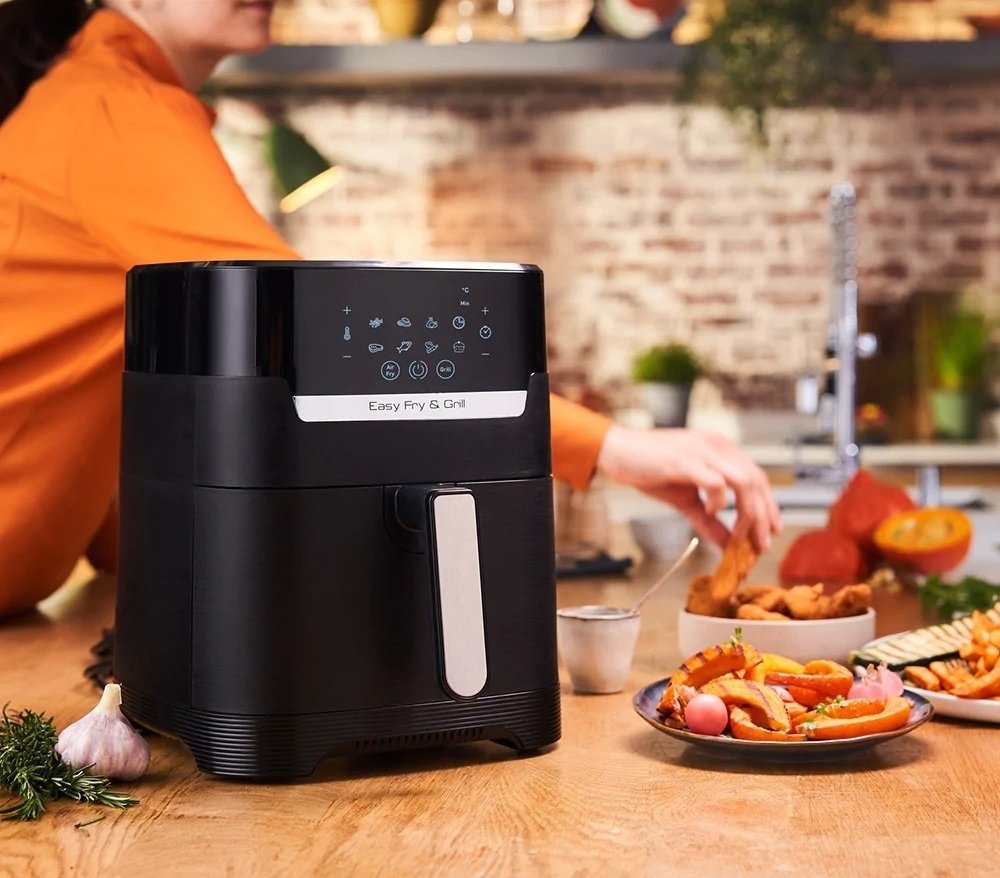 Мультипечь Tefal Easy Fry&amp;Grill Precision EY505815_SALE фото 