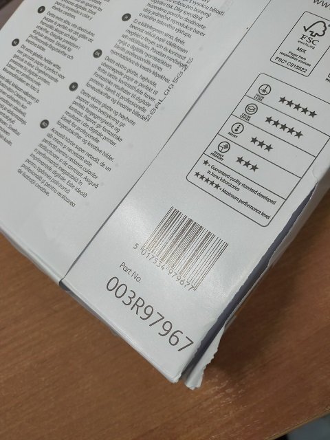 Папір Xerox COLOTECH + 200 г/м2 A4 250 арк AU (003R97967)фото2