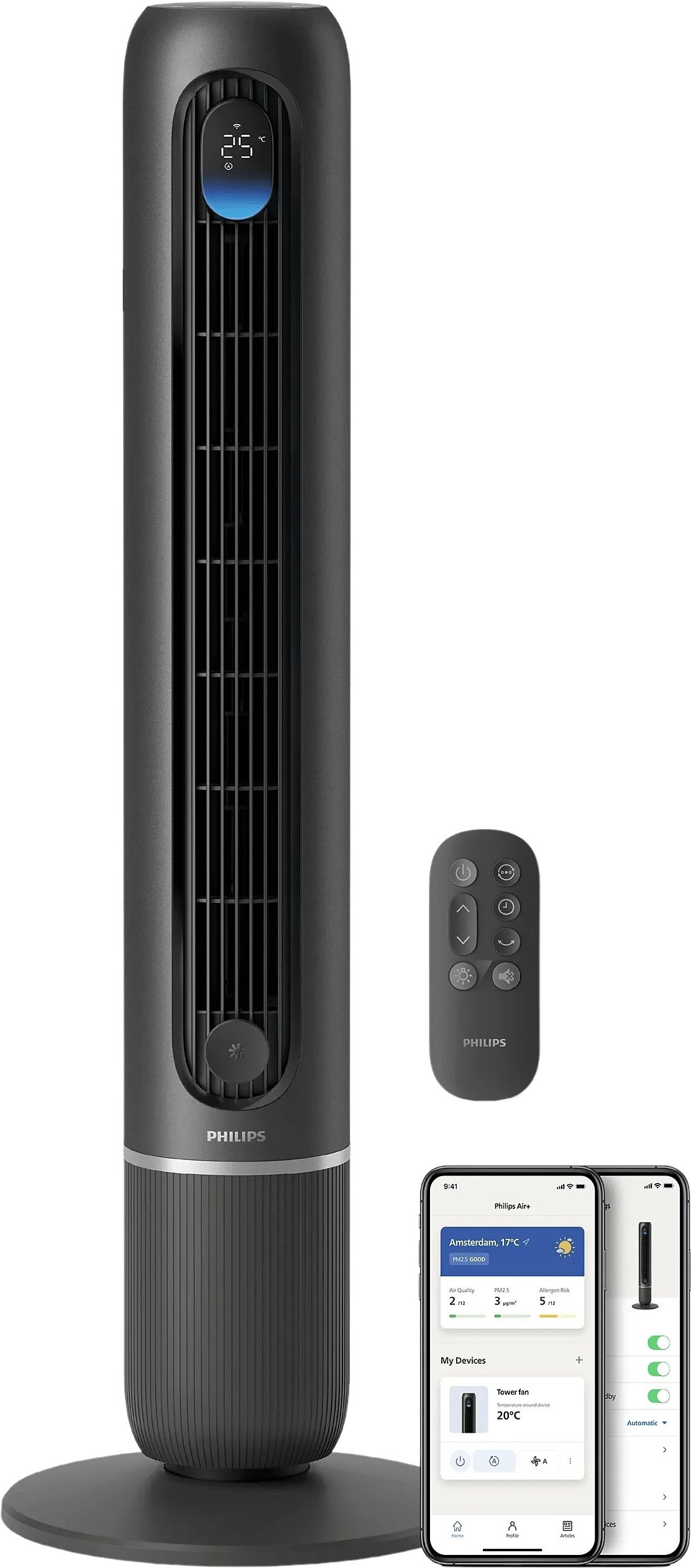 Вентилятор колонный Philips Series 7000 CX7550/01 фото 2