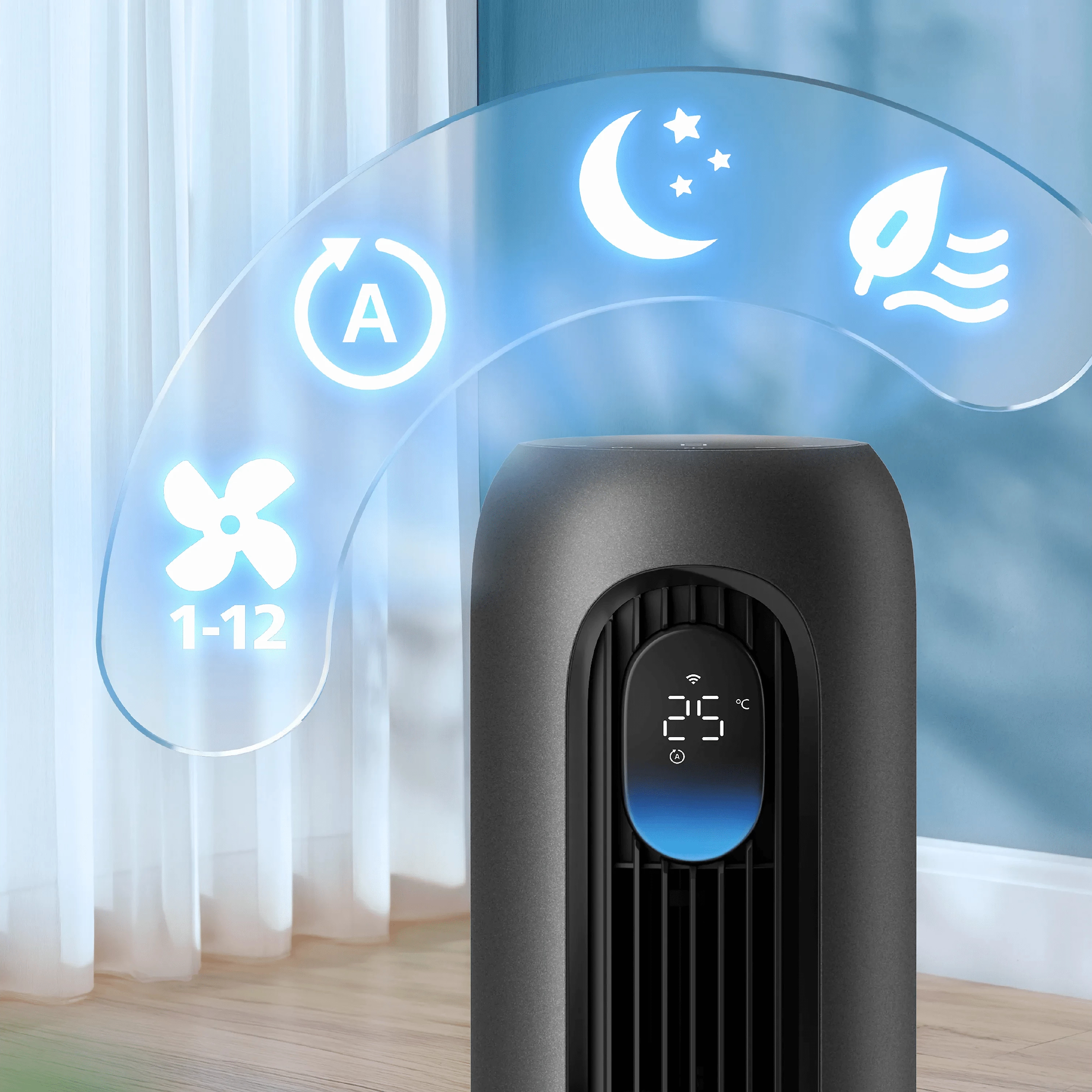 Вентилятор колонный Philips Series 7000 CX7550/01 фото 9