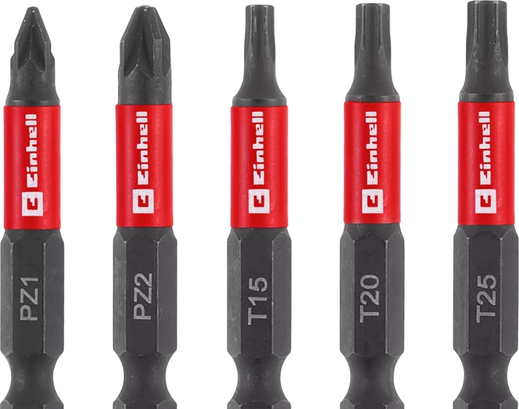 Биты Einhell PH, PZ, T, H, 50мм, 10шт (118633) фото 3