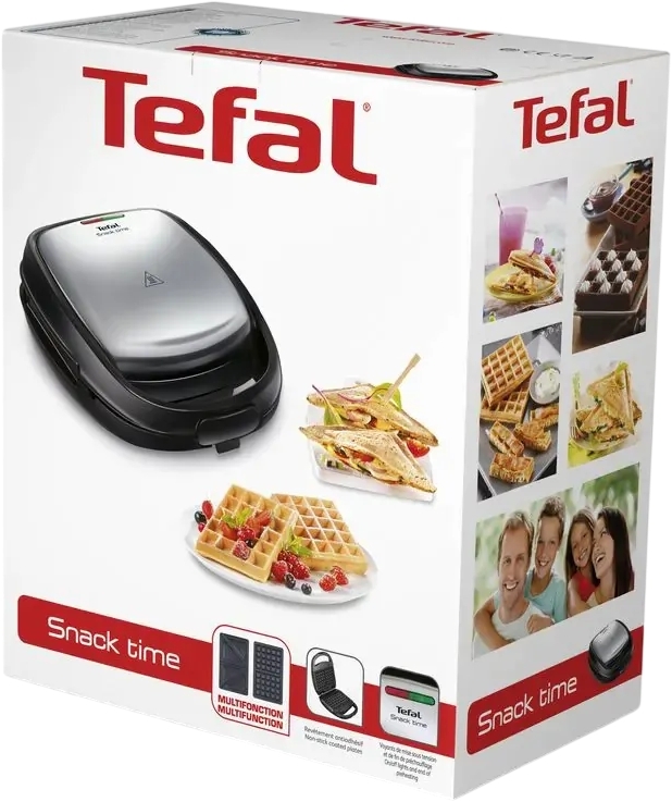 Мультимейкер Tefal Snack Time 3in1 SW341D12 фото 4