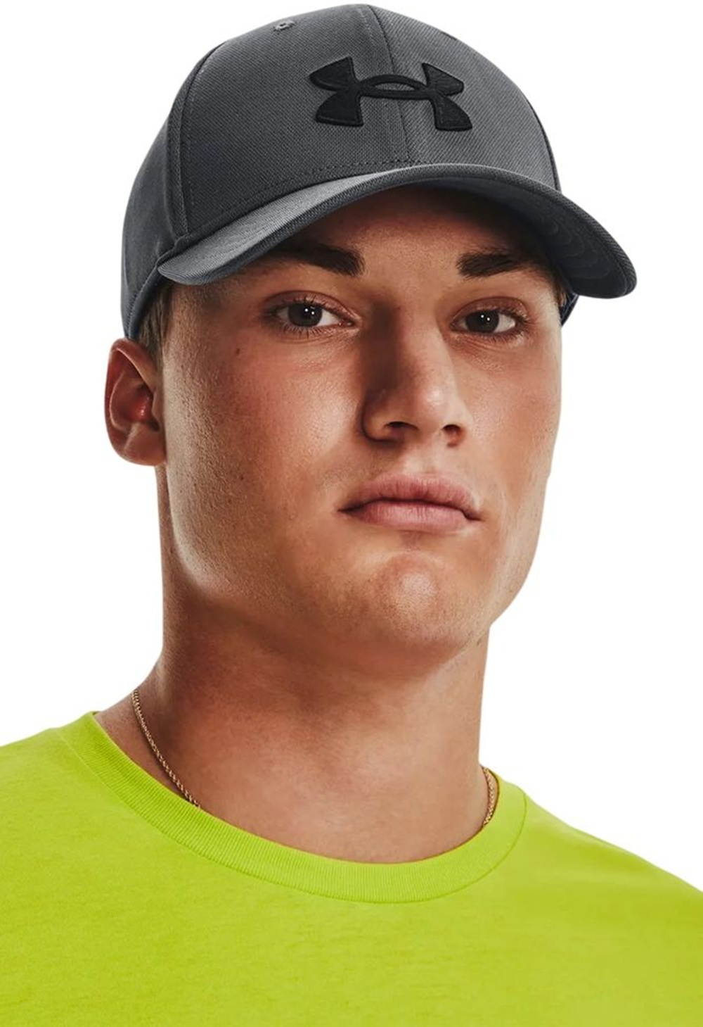 Кепка Under Armour Men's Blitzing Adj 1376701-012 сіра фото3