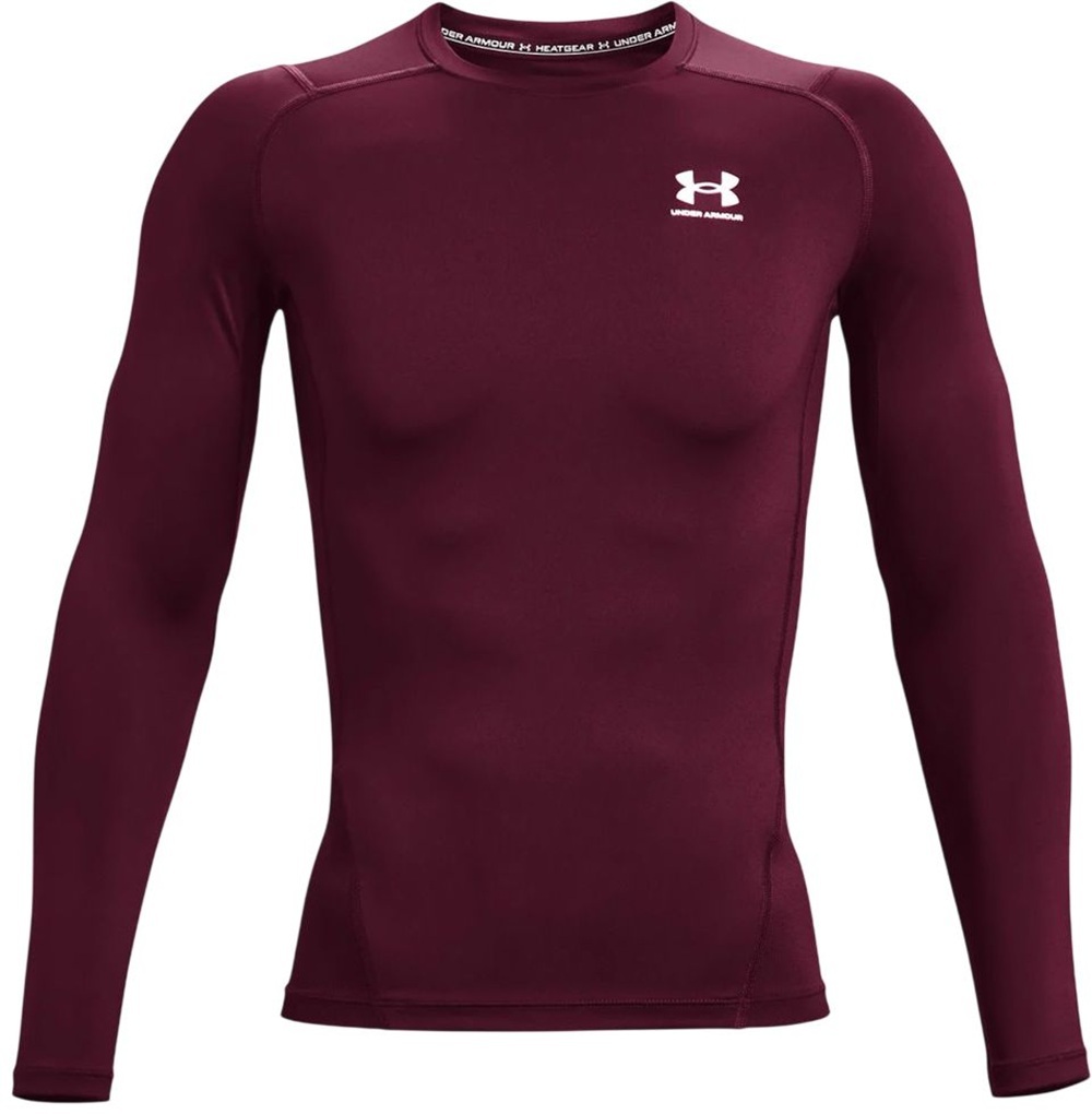 Лонгслів Under Armour HG Armour Comp LS 1361524-609 S бордовийфото