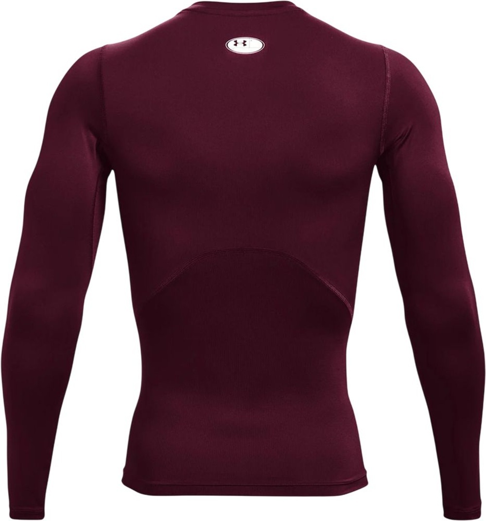 Лонгслив Under Armour HG Armour Comp LS 1361524-609 XL бордовый фото 