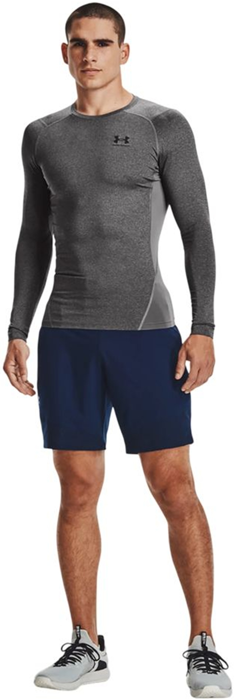 Лонгслів Under Armour HG Armour Comp LS 1361524-090 L сірийфото