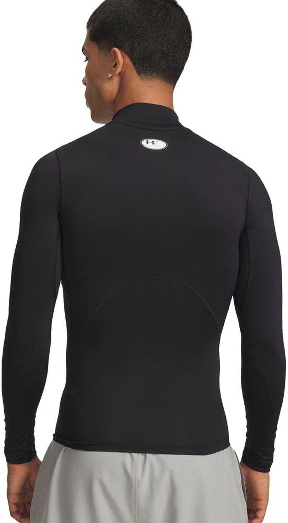 Лонгслив Under Armour HG Armour Comp Mock LS 1369606-001 L черный фото 