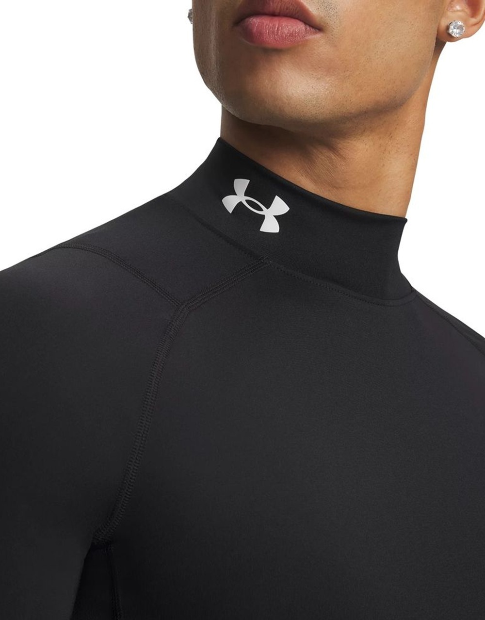Лонгслив Under Armour HG Armour Comp Mock LS 1369606-001 L черный фото 