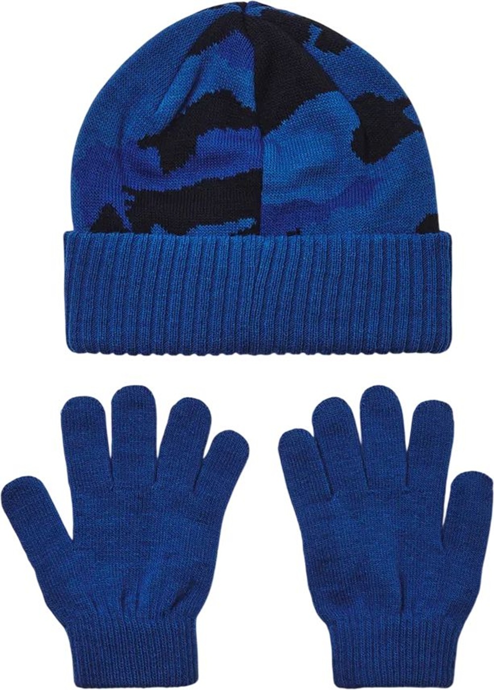 Набір шапка і рукавички Under Armour B Beanie/Glove Combo 1386641-432 сині фото2