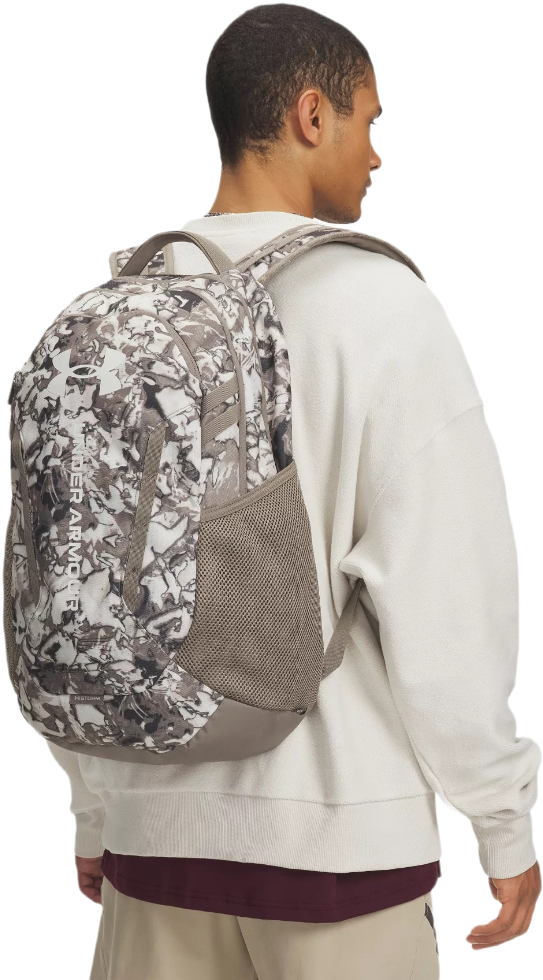 Рюкзак Under Armour Hustle 6.0 Backpack 29L 1384672-200 коричневый фото 